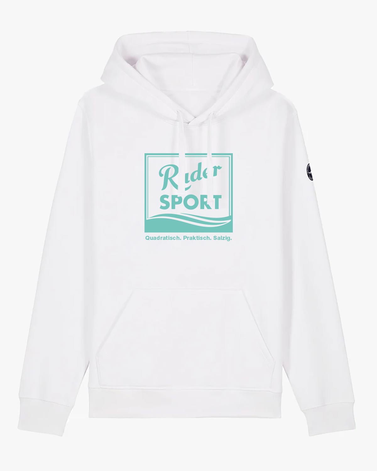 ruder sport hoodie white - wellenwind