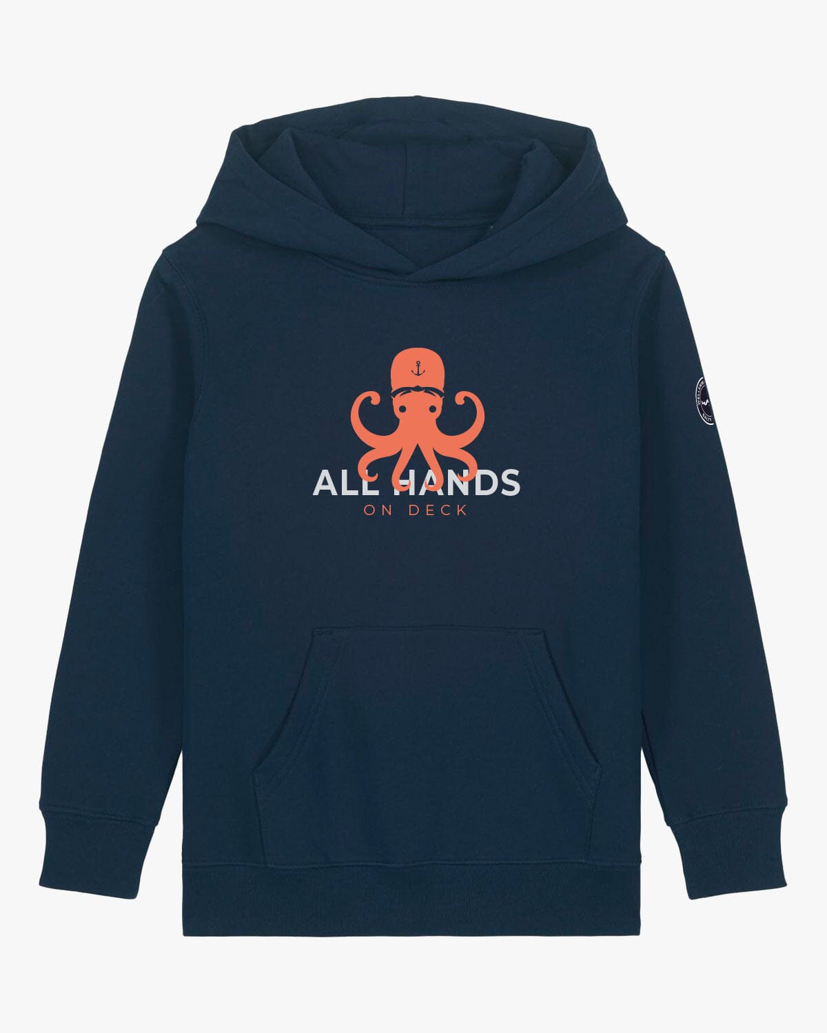 All Hands on Deck | Kinder Hoodie EM_STSK180_MiniCruiser2 Hoodie EM French Navy 3/4 (98/104)