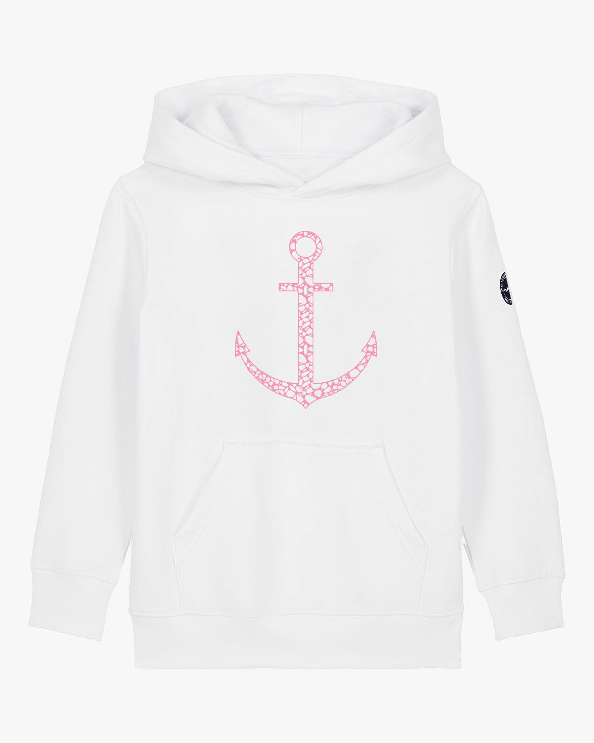 Anker | Kinder Hoodie EM_STSK180_MiniCruiser2 Hoodie EM White 3/4 (98/104)