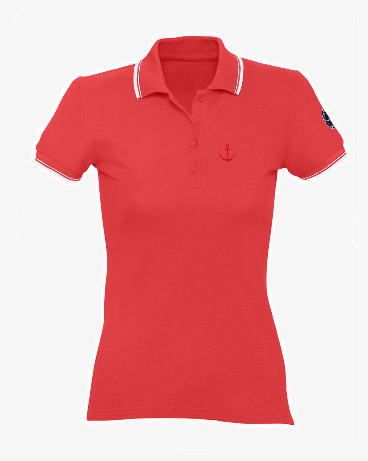 Anker | Polo Frauen EM-L530 Polo D EM Classic Red XS