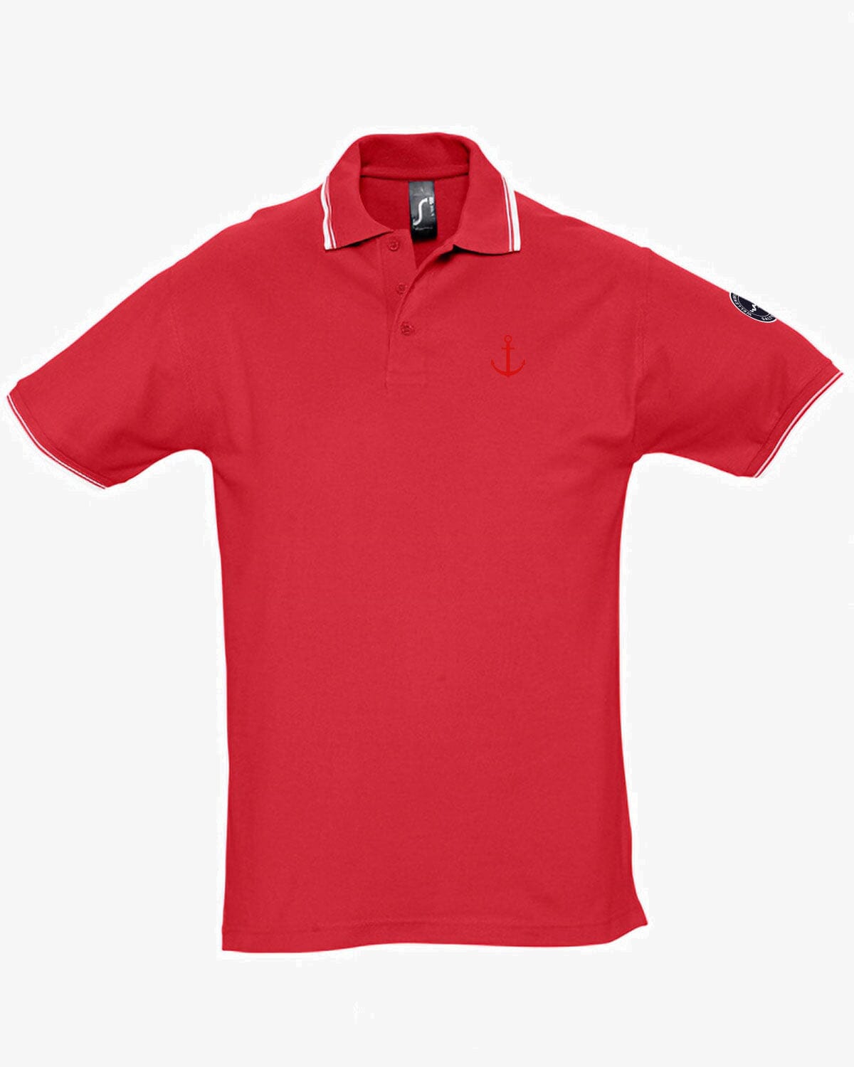 Anker | Polo Herren EM-L585 Polo EM Classic Red XS