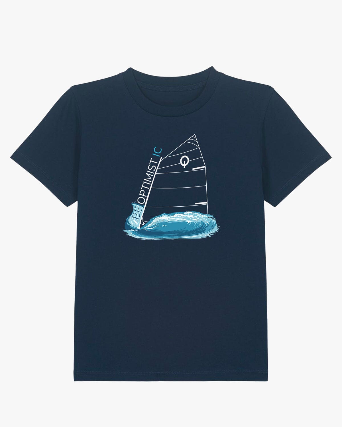 Be Optimistic V2 | Kinder Shirt EM_STTK184_MiniCreator2 EM French Navy 3/4 (98/104)