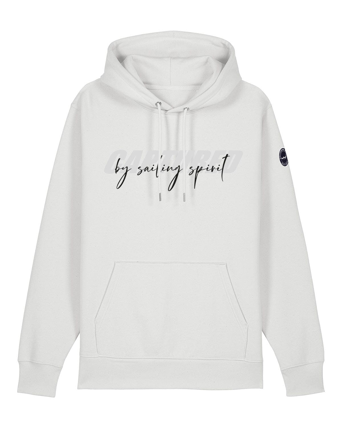 Captured by Sailing Spirit | Weicher Unisex Bio Hoodie EM_STSU177_Cruiser2 White XS