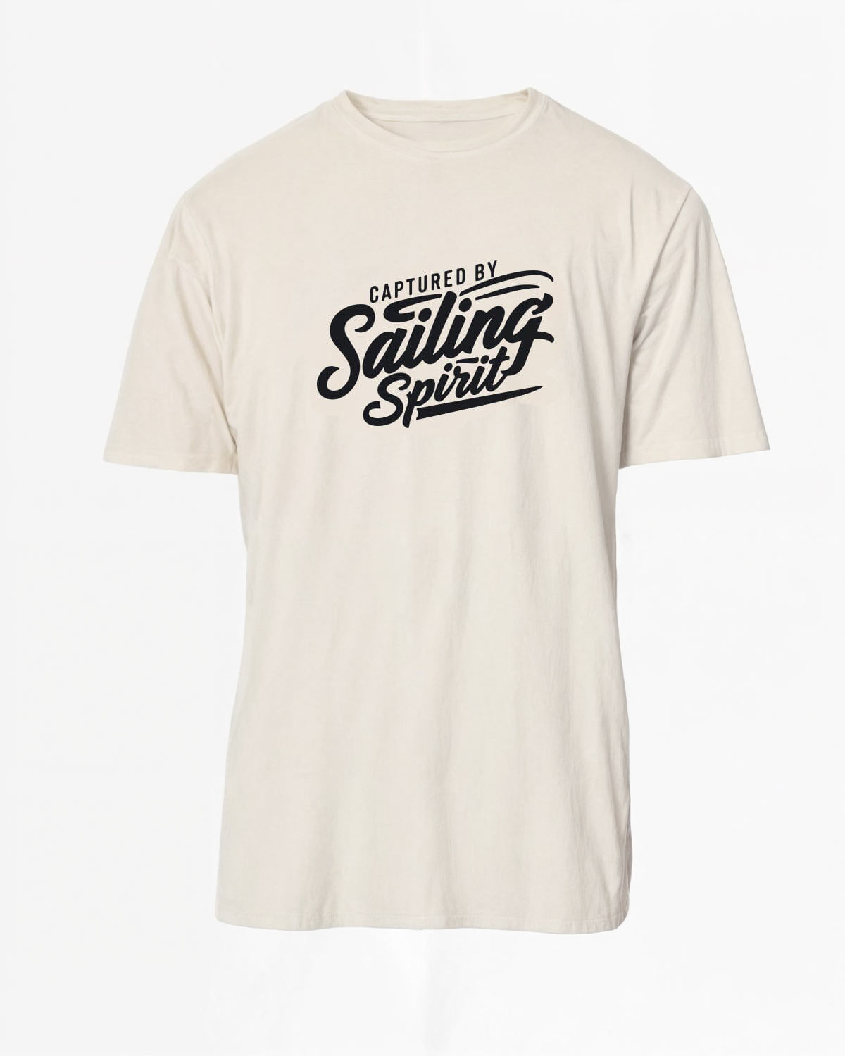 Captured by Sailing Spirit | T-Shirt Herren EM_STTU169 creator2 EM Natural Raw S
