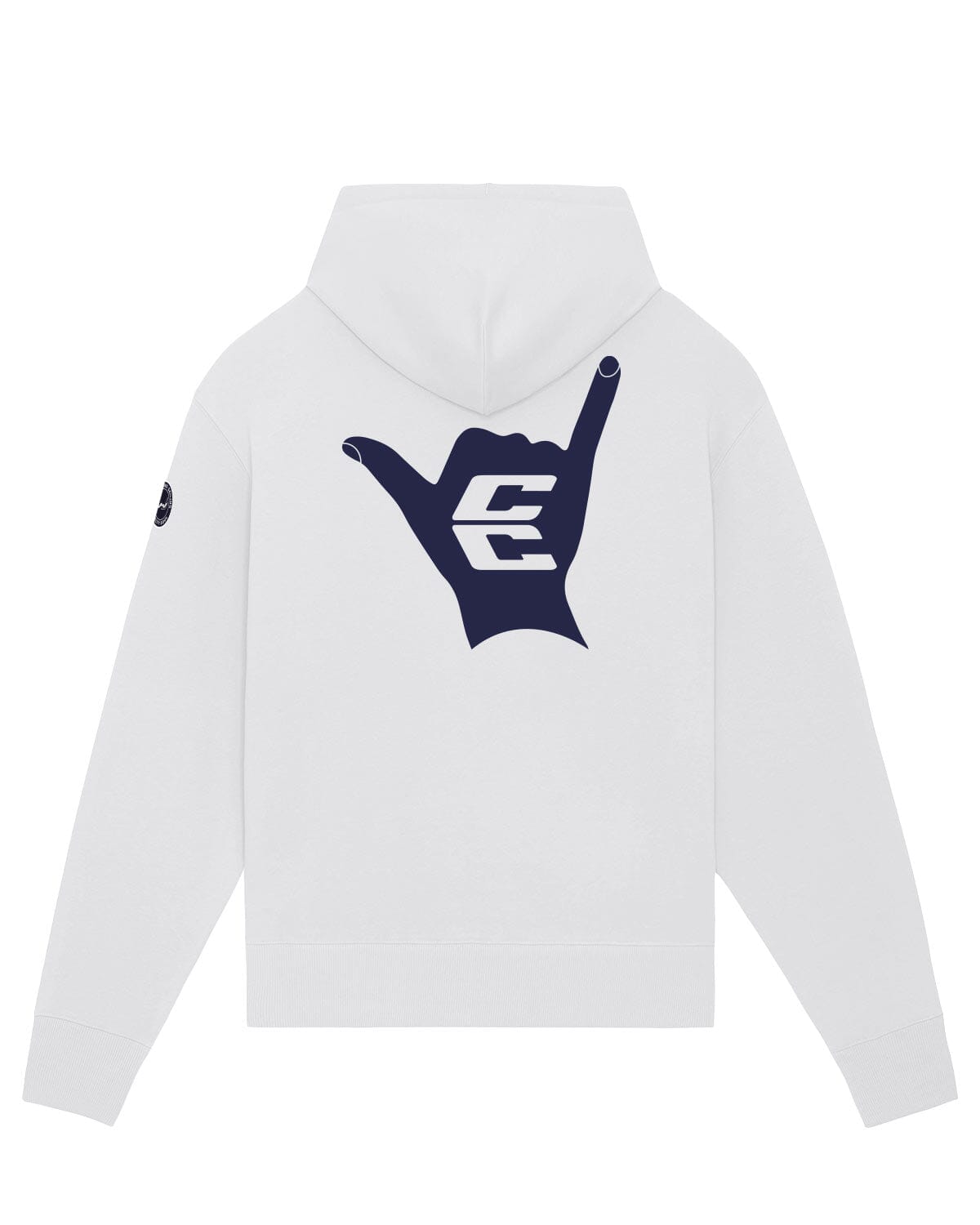 Conger | Weicher Herren Bio Hoodie EM_STSU856 Slammer EM XS Off White