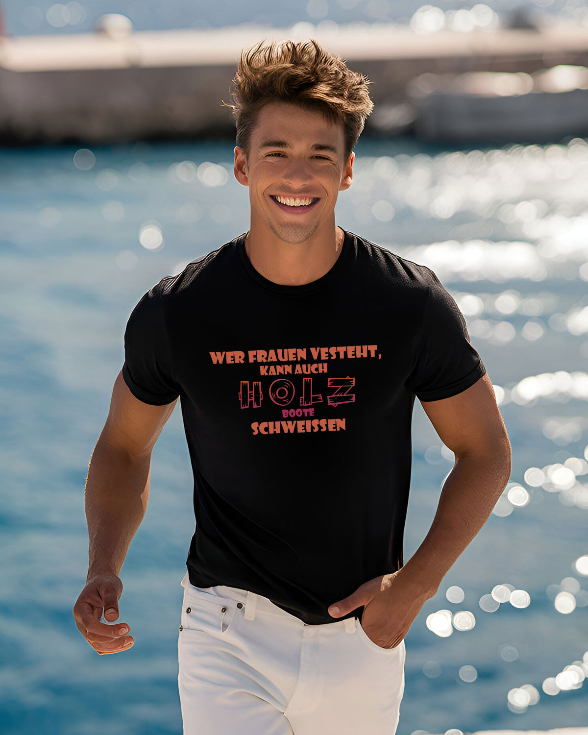 Frauen | Weiches Unisex-Bio T-shirt | Lustiges T-Shirt mit witzigem Spruch | EM_STTU170 Crafter | XS Black