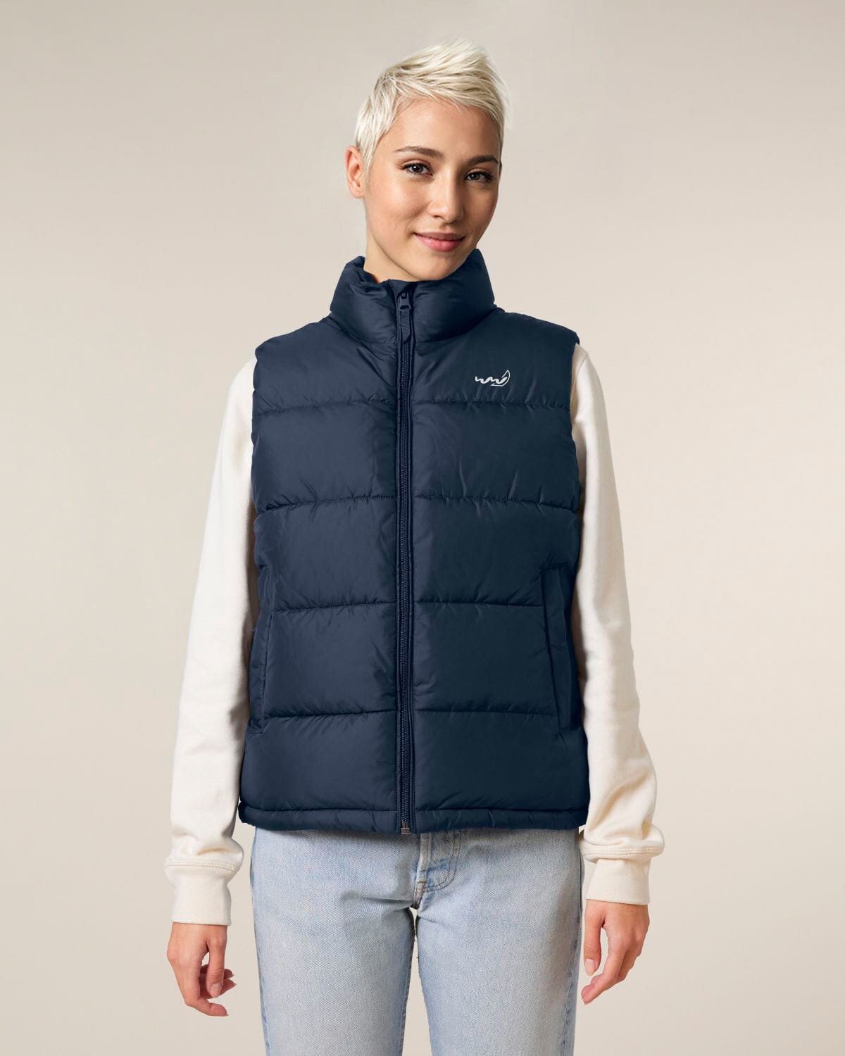 Damenweste Wellenwind Stick EM-STJU250 | wellenwind.de navyblue
