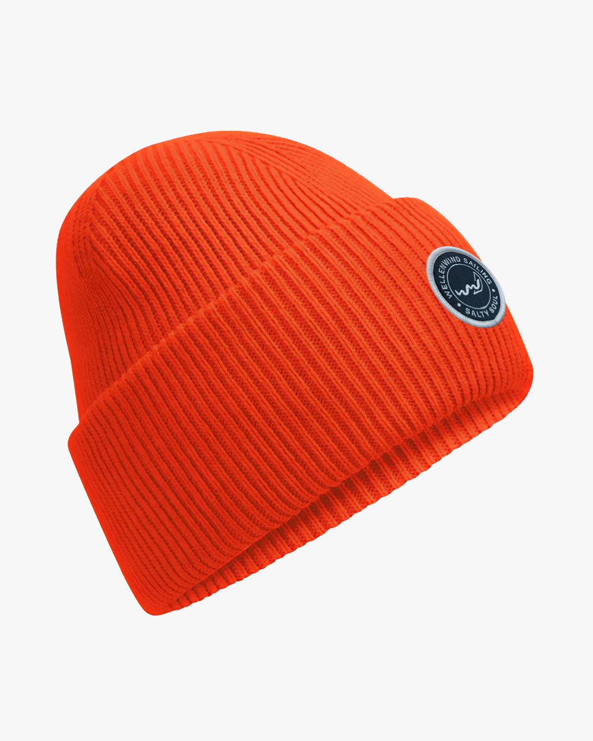 Deep Cuffed Beanie EM_CB385R EM Sunset | wellenwind patch