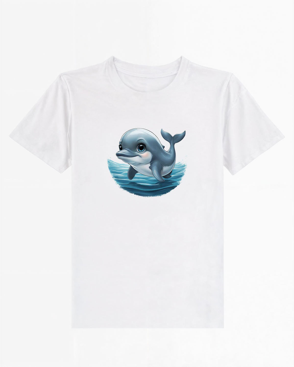 Dolphin | Kinder Shirt EM_STTK184_MiniCreator2 EM 3/4 (98/104) White