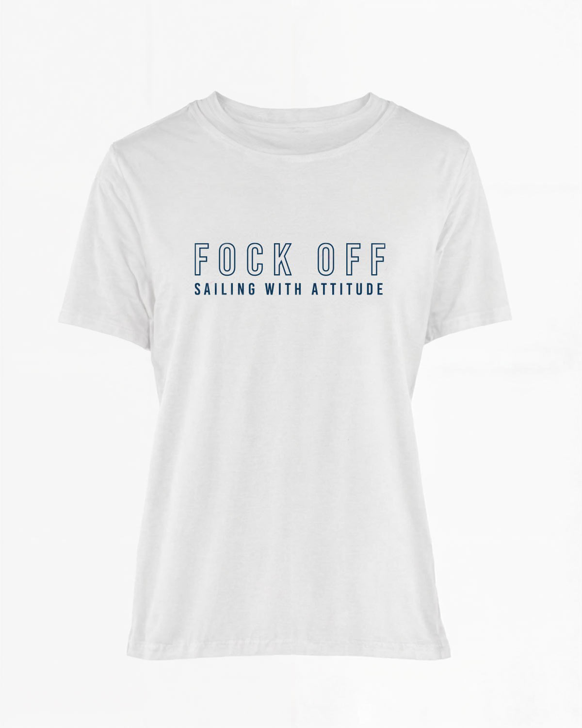 Fock off | Bio T-Shirt Frauen EM_STTW172 Muser White S