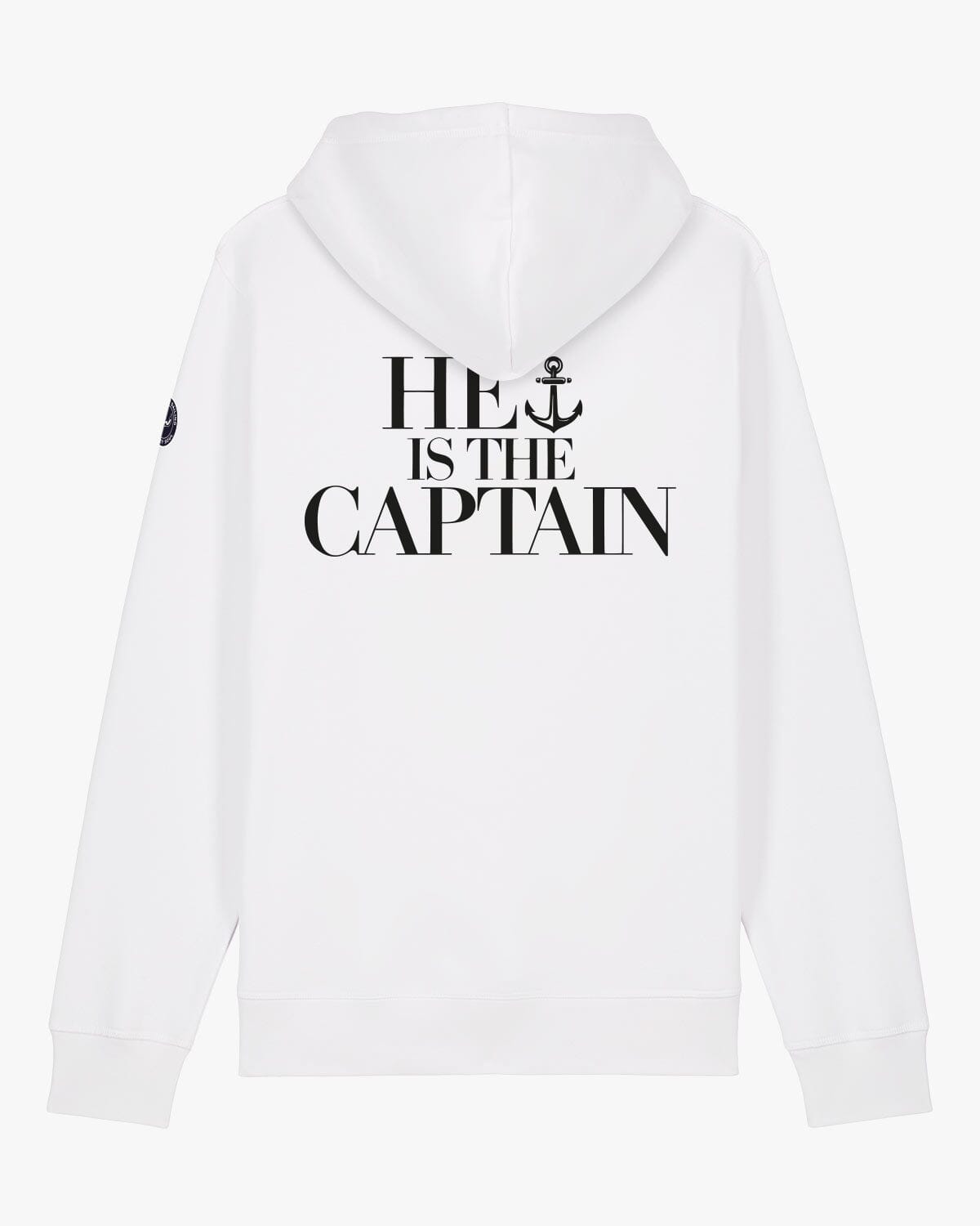 He is the Captain | Herren Hoodie EM_STSU168_Drummer2 Hoodie EM White XS