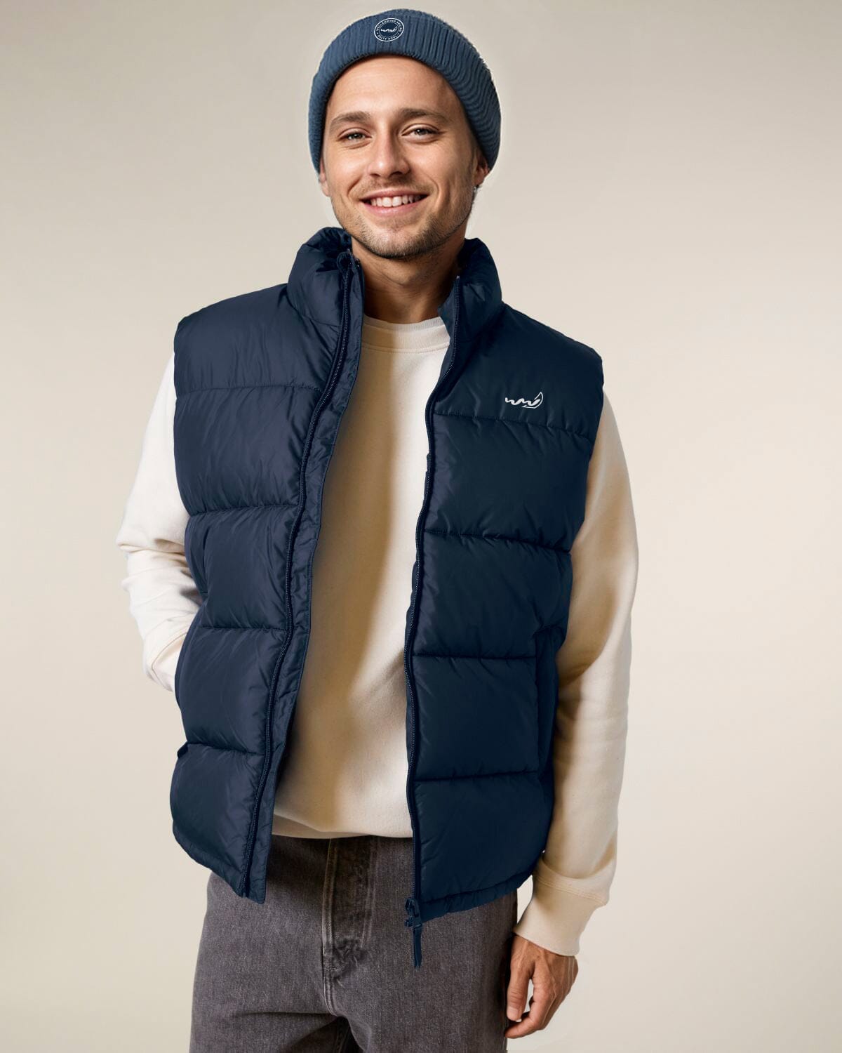 Herrenweste Wellenwind Stick EM-STJU250 |wellenwind.de navyblue