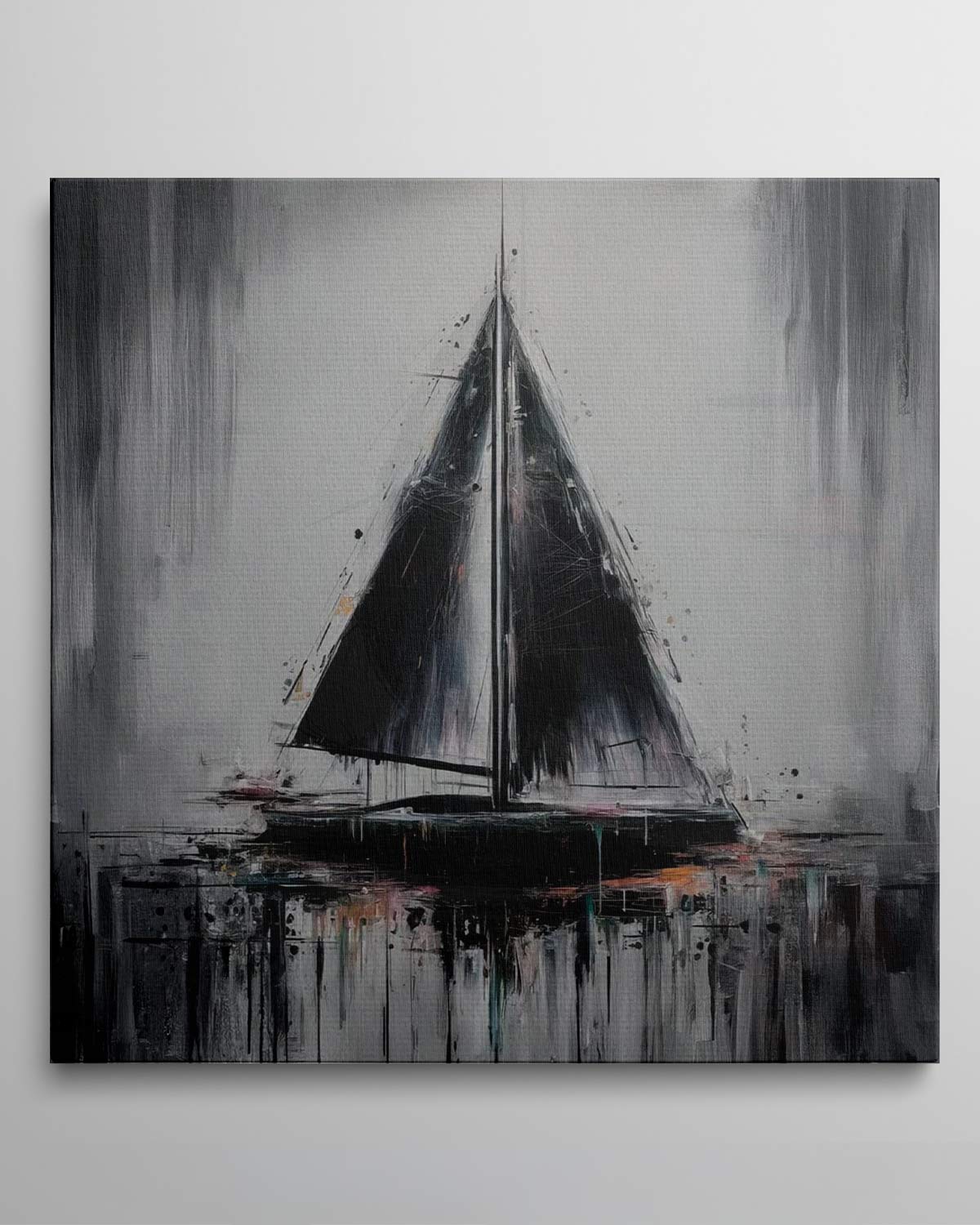 'HORIZON' – 80x80 cm Fine-Art (Leinwanddruck) Fine-Art-Leinwanddruck 80x80 cm Artidomo True Color Print 80cm x 80cm