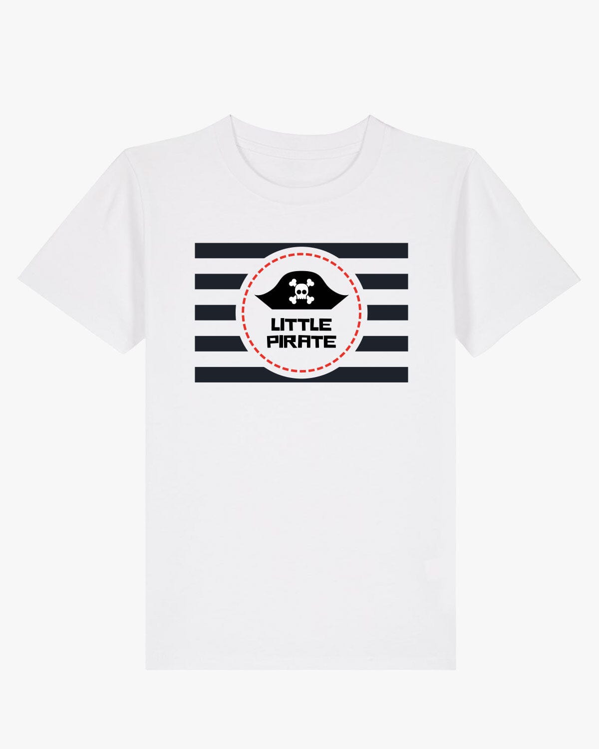little pirate | Kinder Shirt EM_STTK184_MiniCreator2 EM White 3/4 (98/104)