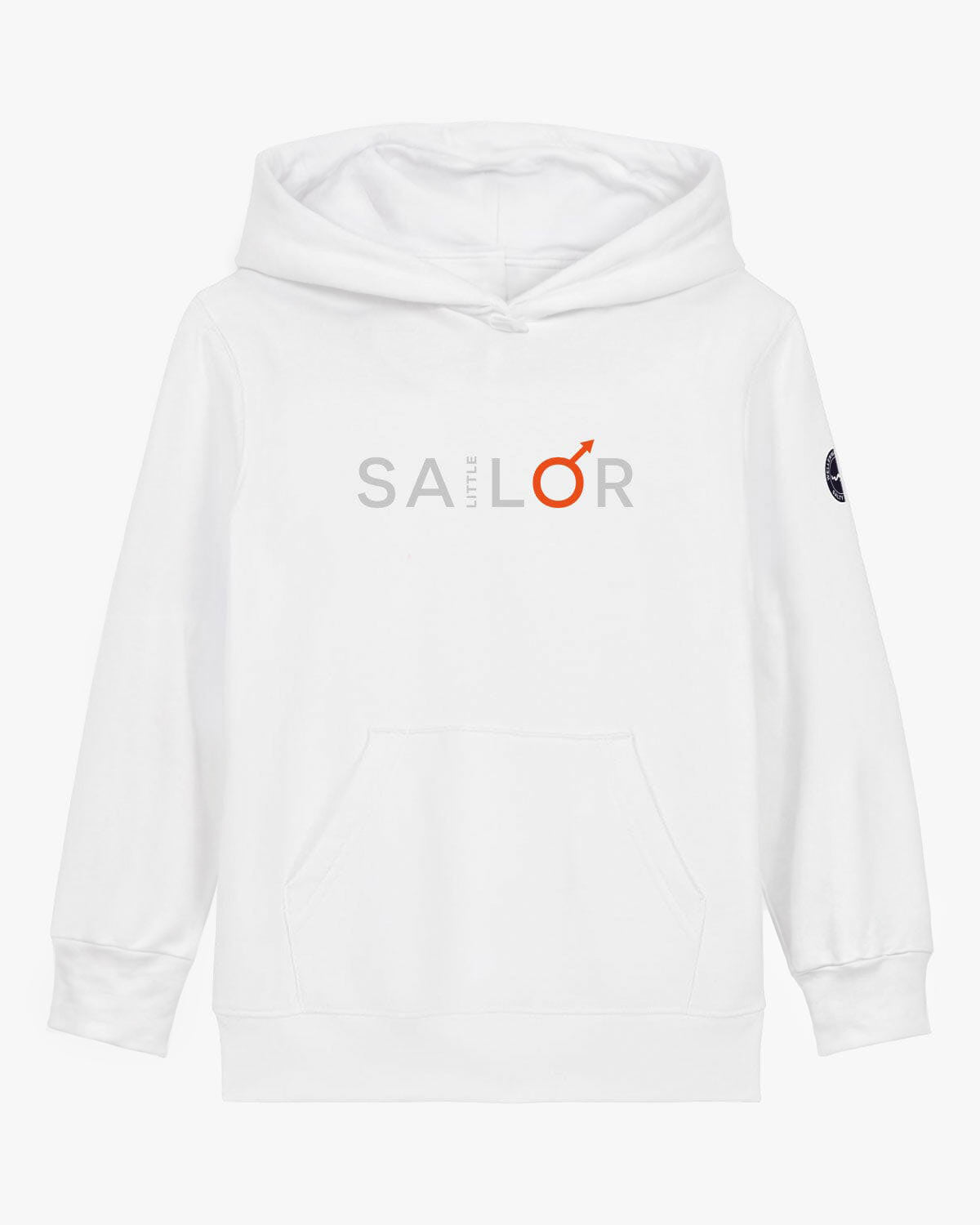 Little Sailor J | Kinder Hoodie EM_STSK180_MiniCruiser2 Hoodie EM White 3/4 (98/104)