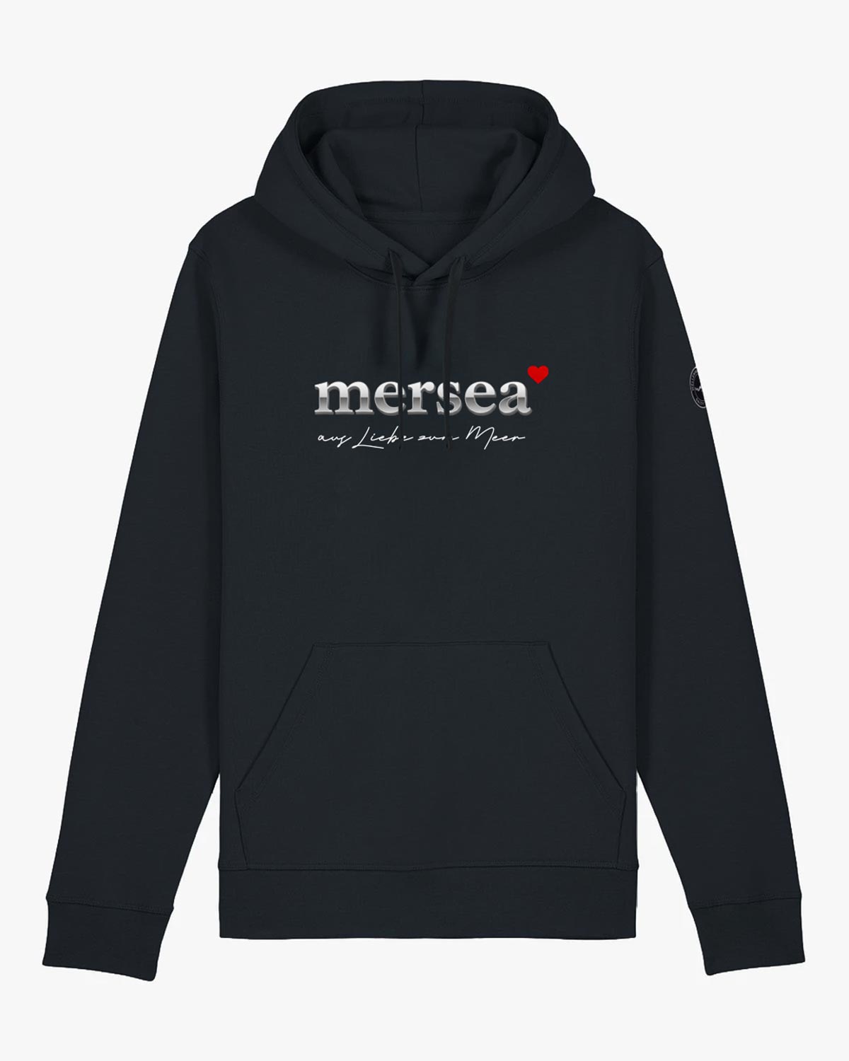 mersea hoodie schwarz - wellenwind