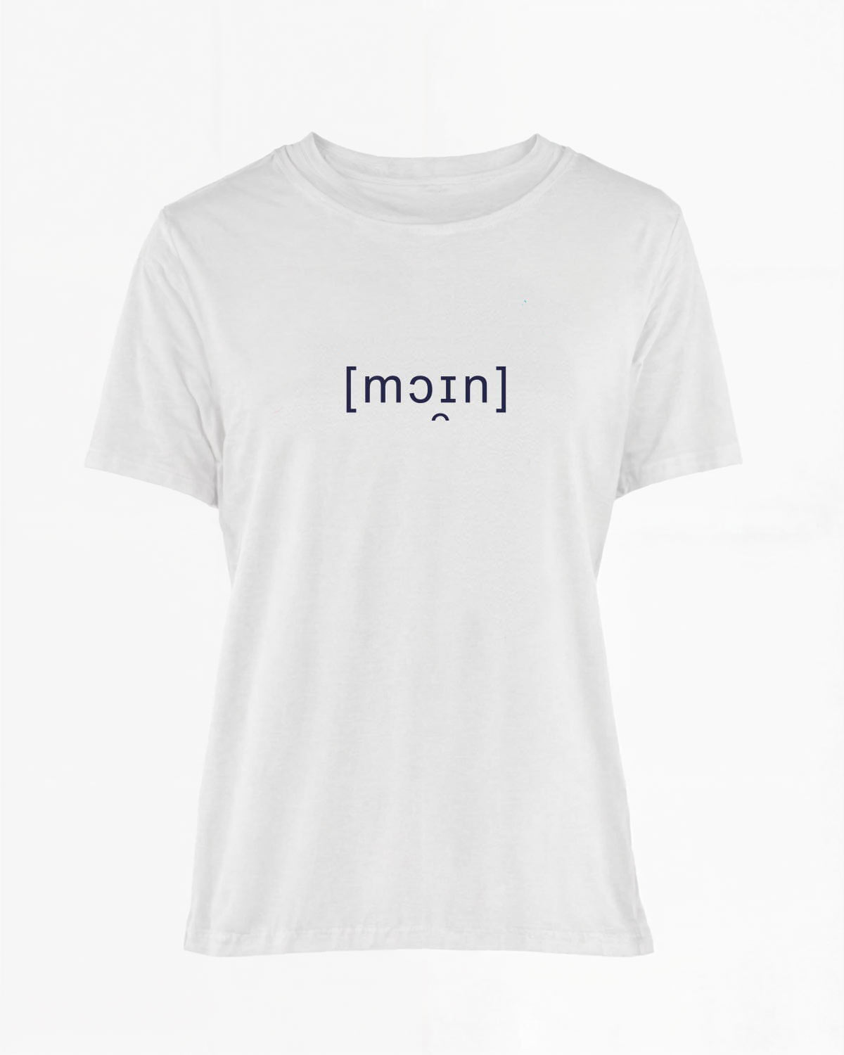 Moin | Bio T-Shirt Frauen EM_STTW172 Muser White S