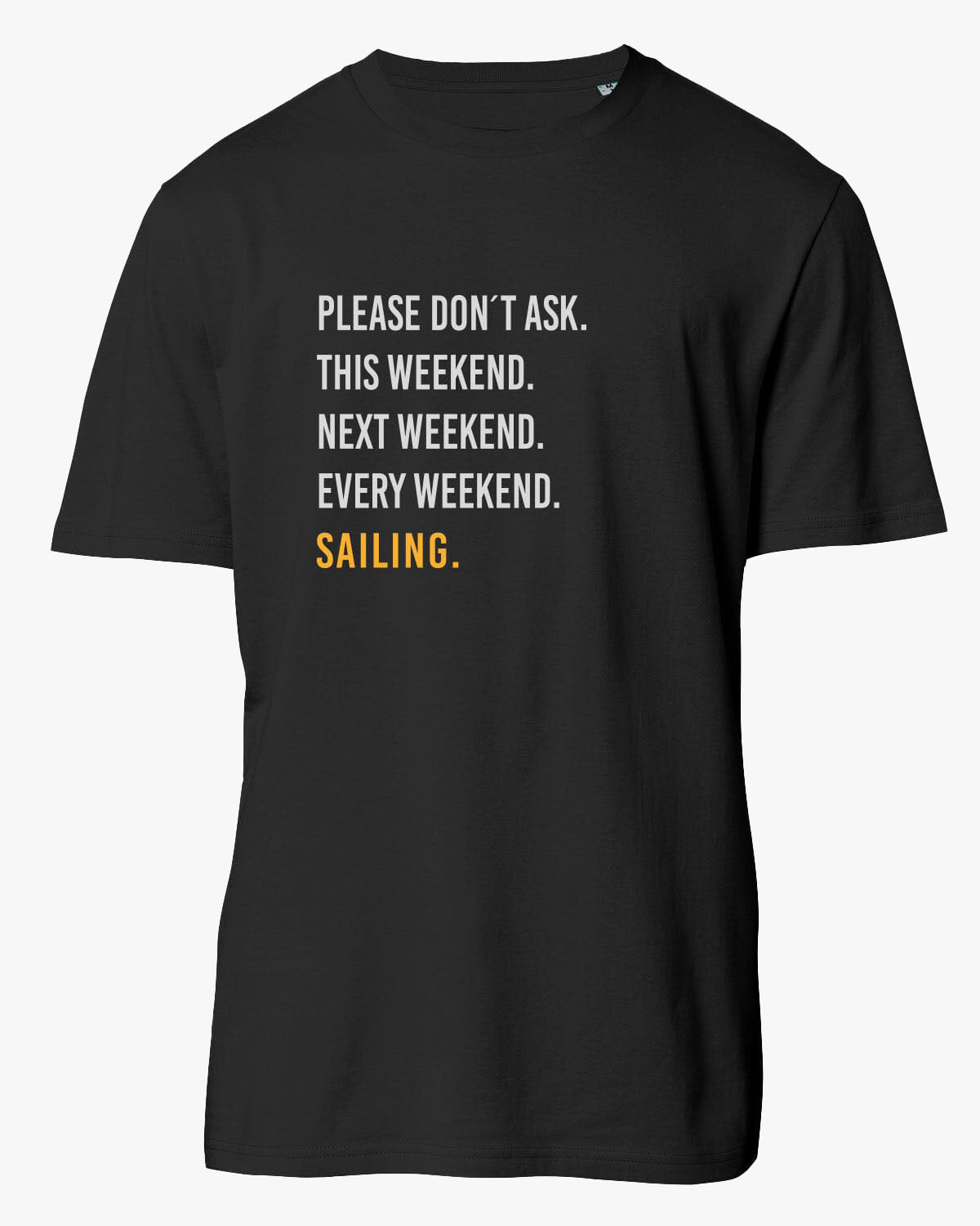 Please don´t ask | Weiches Unisex-Bio T-shirt | Lustiges T-Shirt mit witzigem Spruch | EM_STTU170 Crafter | Schwarz XS