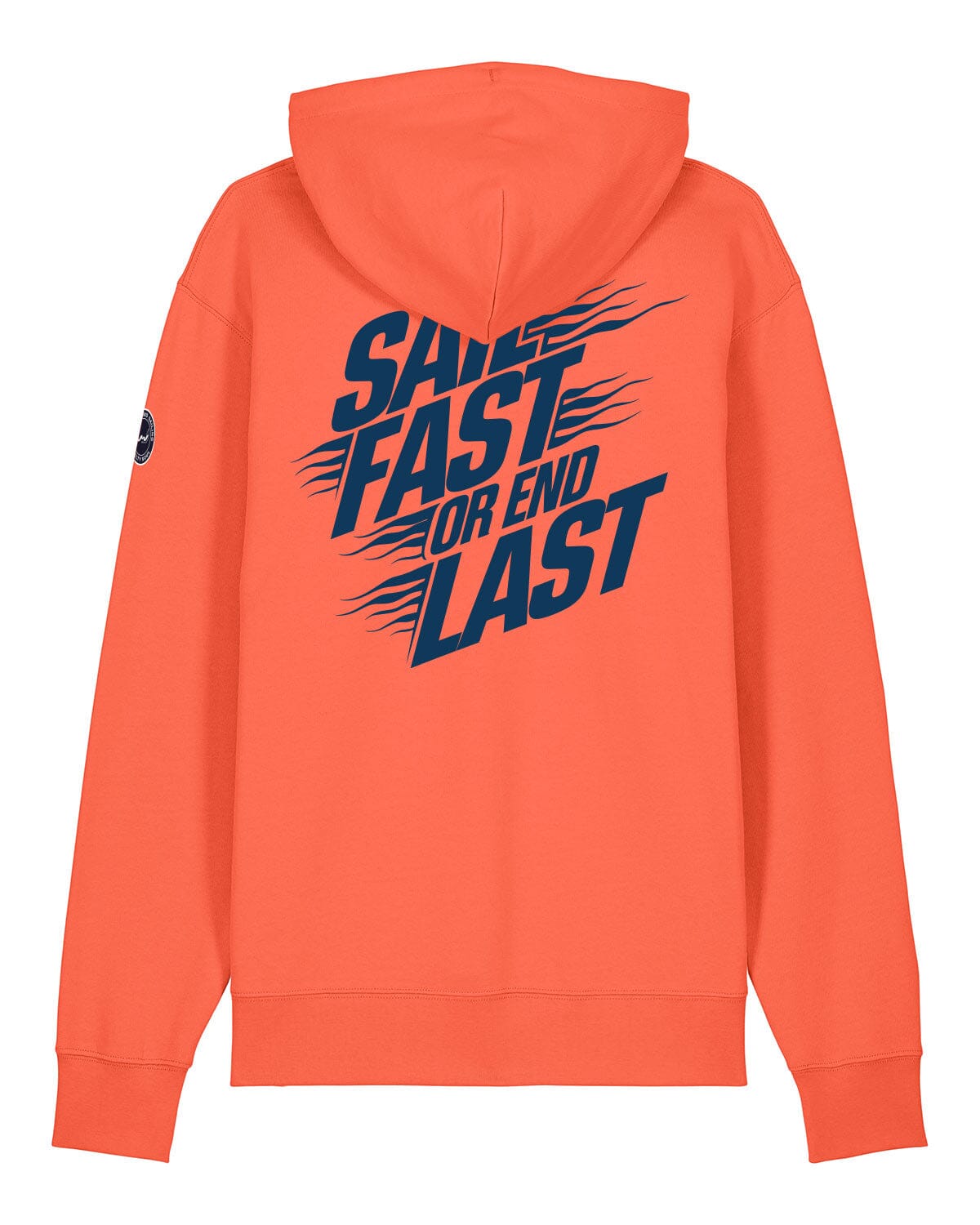Sail Fast or End Last| Weicher Unisex Bio Hoodie EM_STSU177_Cruiser2 Fiesta XS