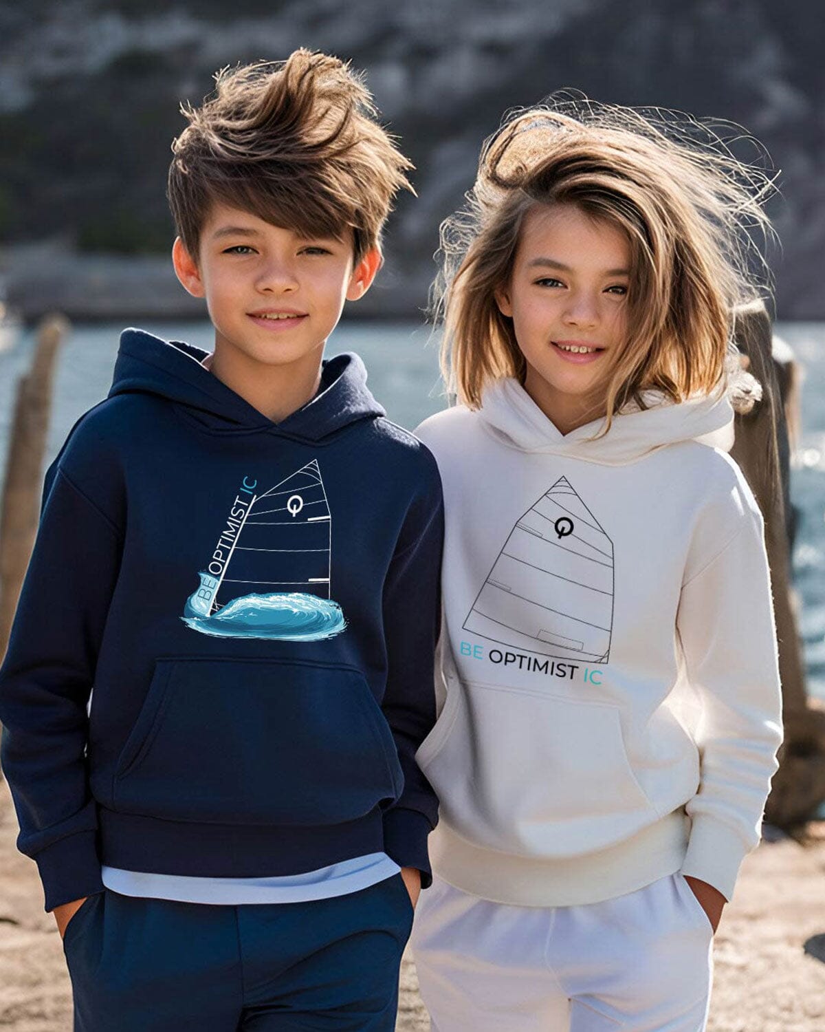 Sail Optimist | Kinder Hoodie EM_STSK180_MiniCruiser2