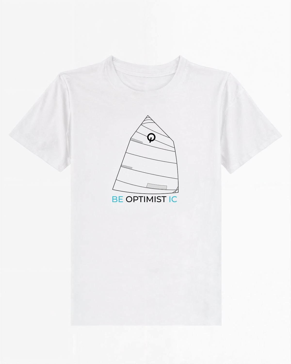 Sail Optimist | Kinder Shirt EM_STTK184_MiniCreator2 EM 3/4 (98/104) White
