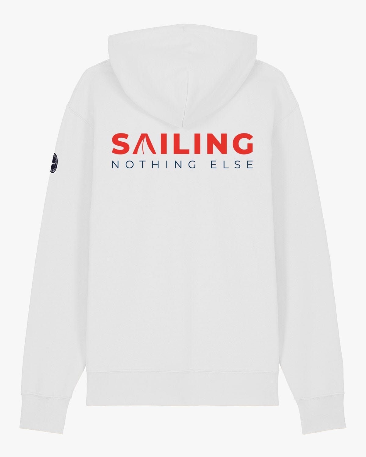 Sailing Nothing Else | Weicher Unisex Bio Hoodie EM_STSU177_Cruiser2 White XS