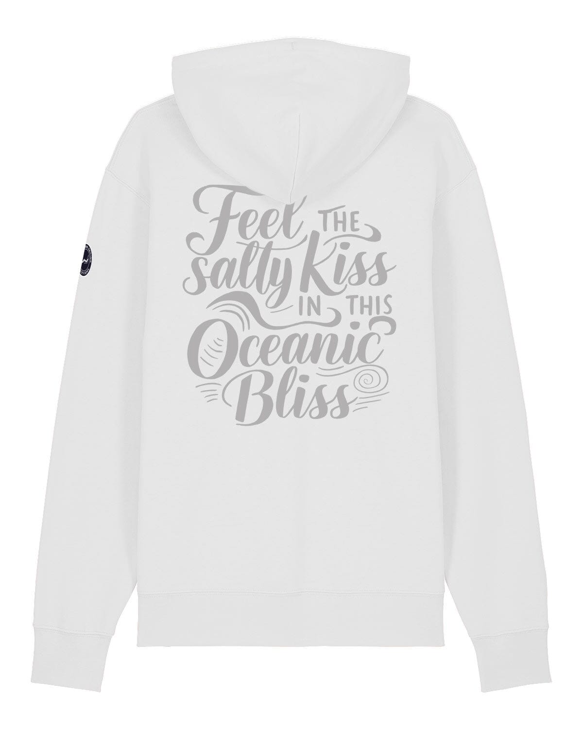 Salty Kiss | Weicher Unisex-Bio Hoodie | perfekt für Segler und Meeresliebhaber.EM_STSU177_Cruiser2 White XS