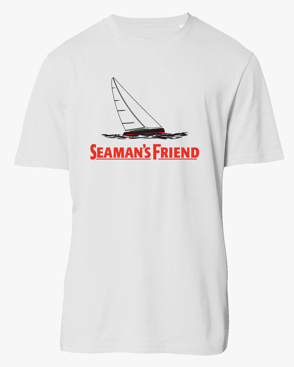 Seaman´s friend | Weiches Unisex-Bio T-shirt | Lustiges T-Shirt mit witzigem Spruch | EM_STTU170 Crafter | XS White