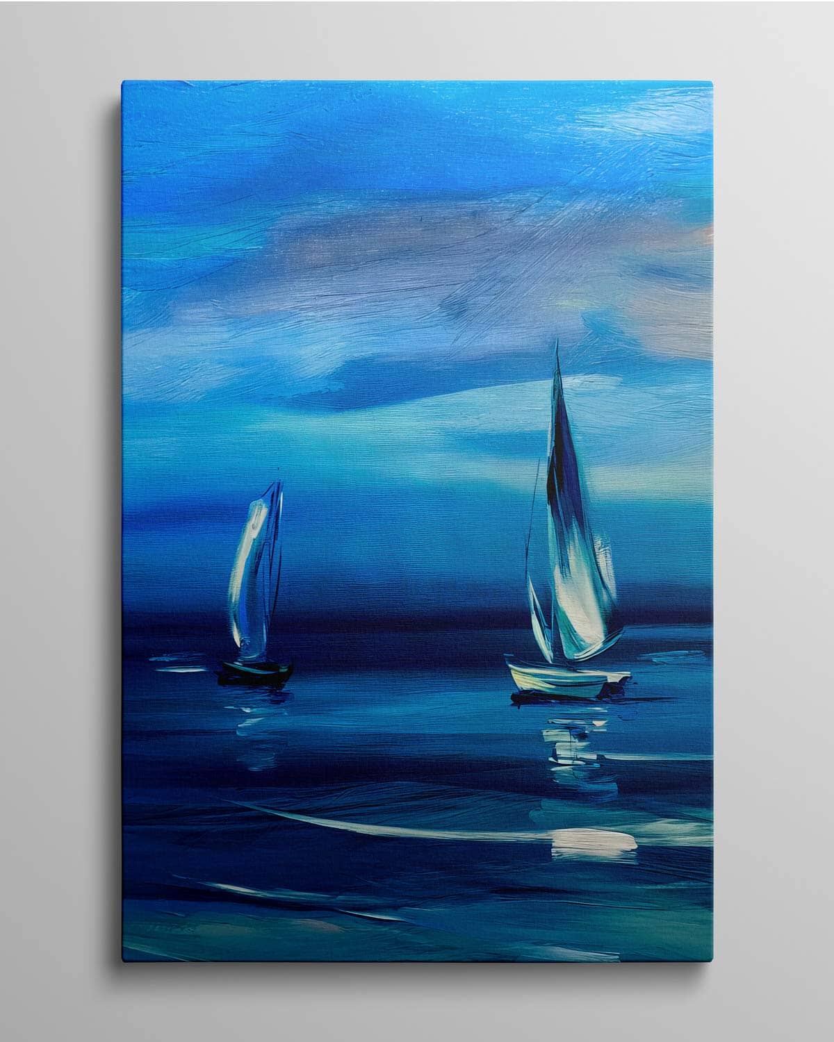 SEASCAPE – 50x75 cm Fine-Art-Pop-Art (Leinwanddruck) Fine-Art-Leinwanddruck 50x75 cm Artidomo True Color Print 50cm x 75cm