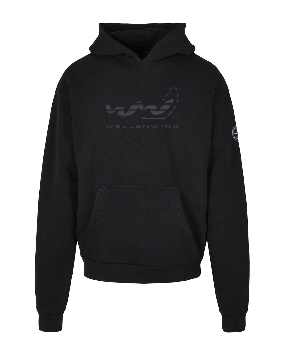 Style Hoodie - Wellenwind Sailing EM_BY162 EM S Black