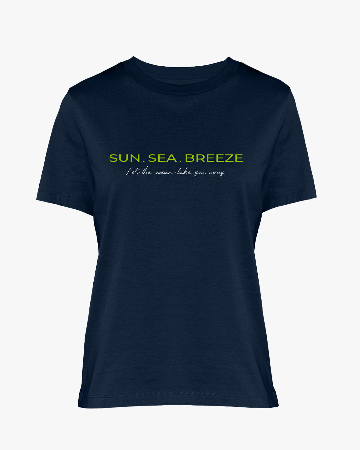 Sun Sea Breeze | T-Shirt Frauen EM_STTW172 Muser EM French Navy S