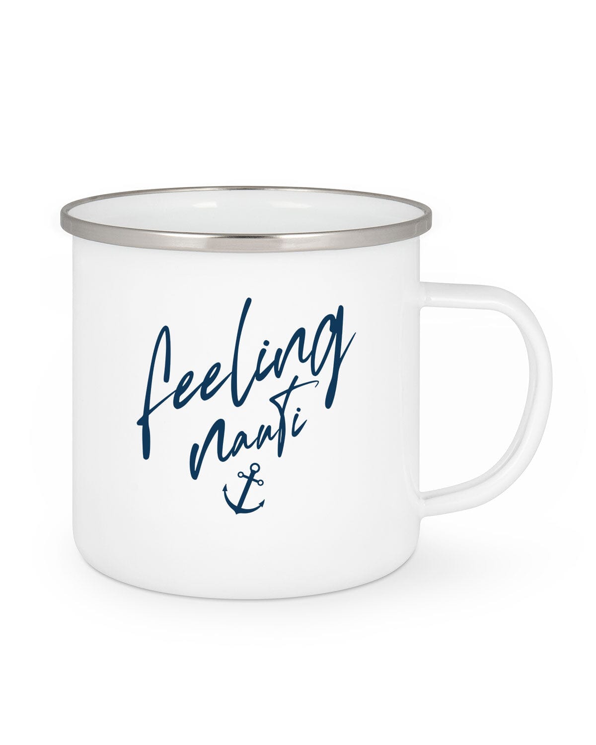 Tasse FEELING NAUTI Emaille Tasse EM White 300 ml