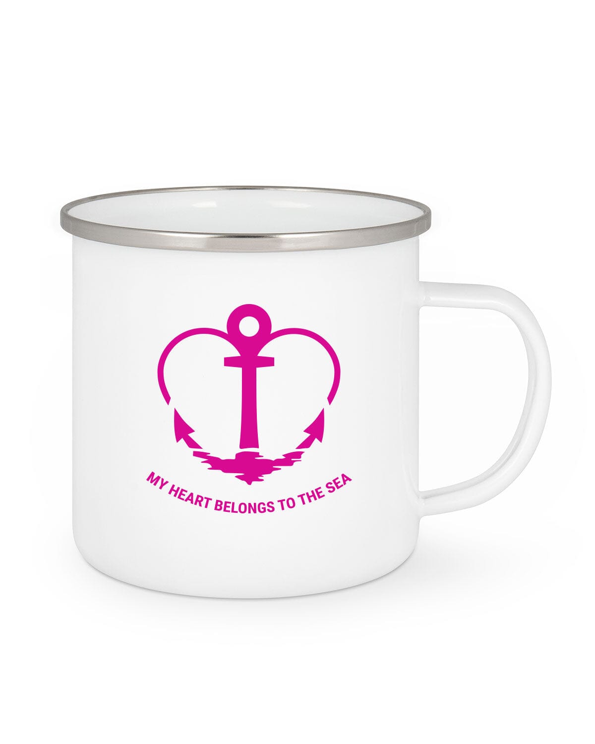 Tasse HEART Emaille Tasse EM White 300 ml