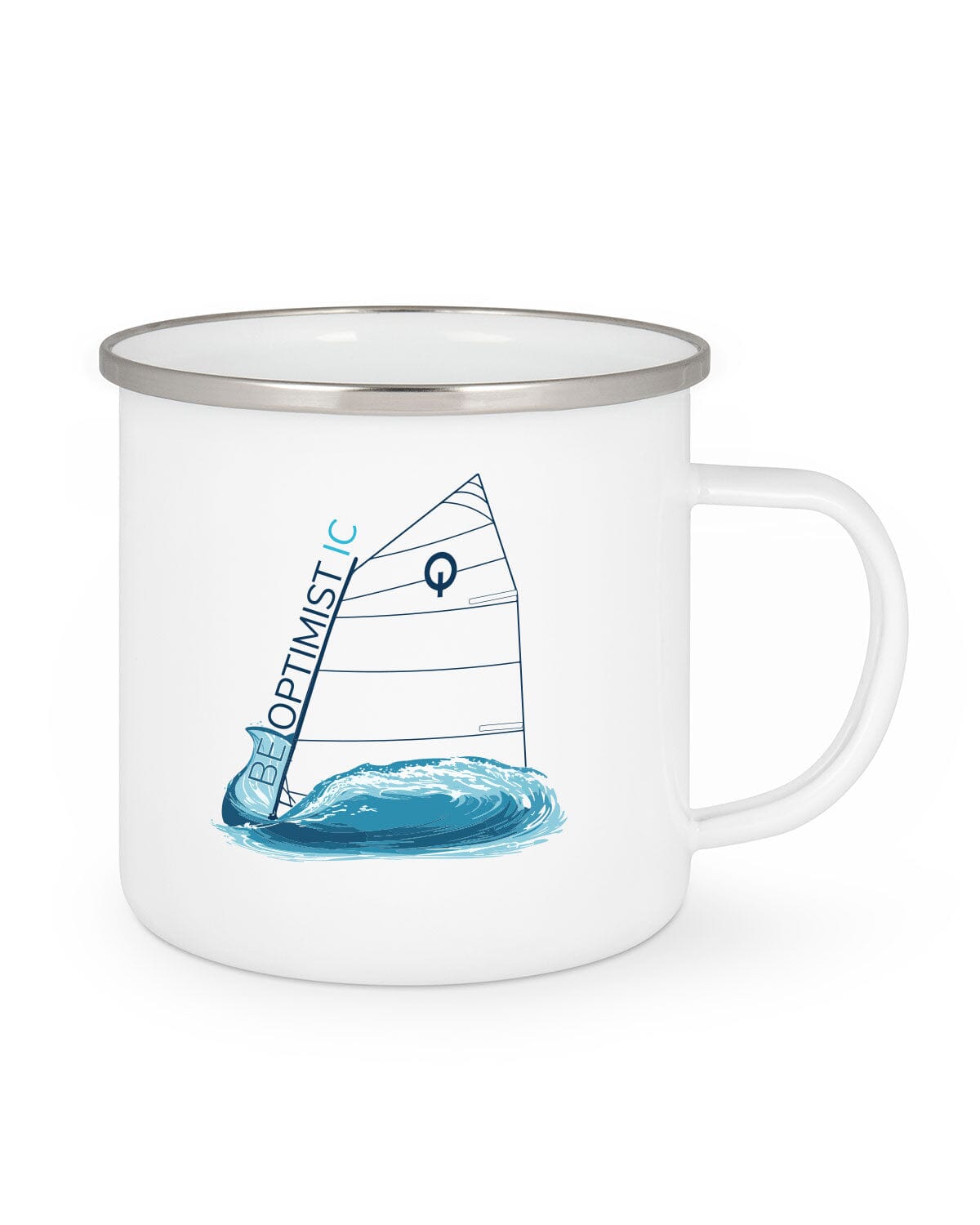 Tasse OPTIMIST Emaille Tasse EM White 300 ml
