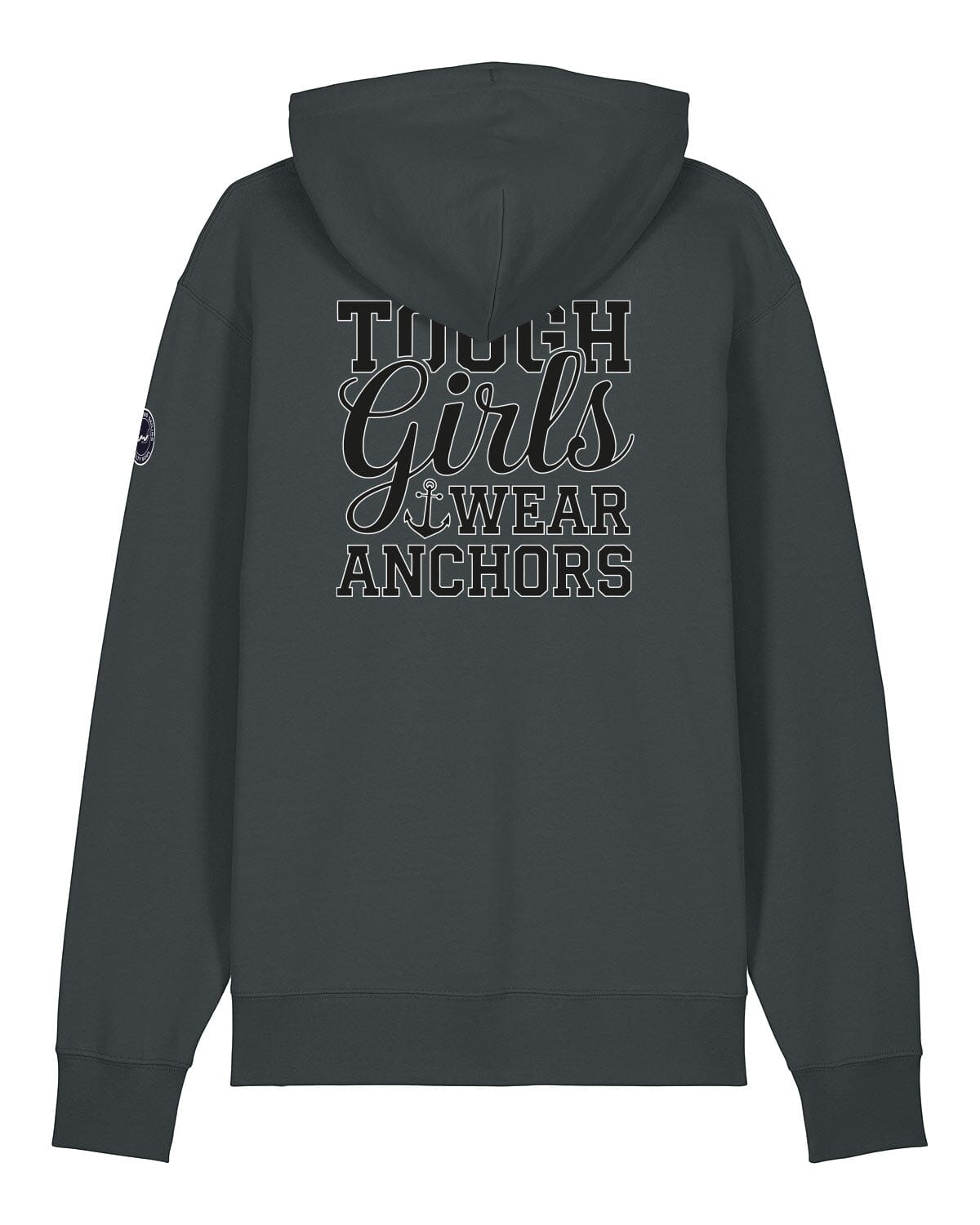 Tough Girls ...| Weicher Unisex-Bio Hoodie | Perfekter Hoodie für den Segeltörn, kombiniert Komfort und Stil mit maritimem Touch. EM_STSU177_Cruiser2 Anthracite XS