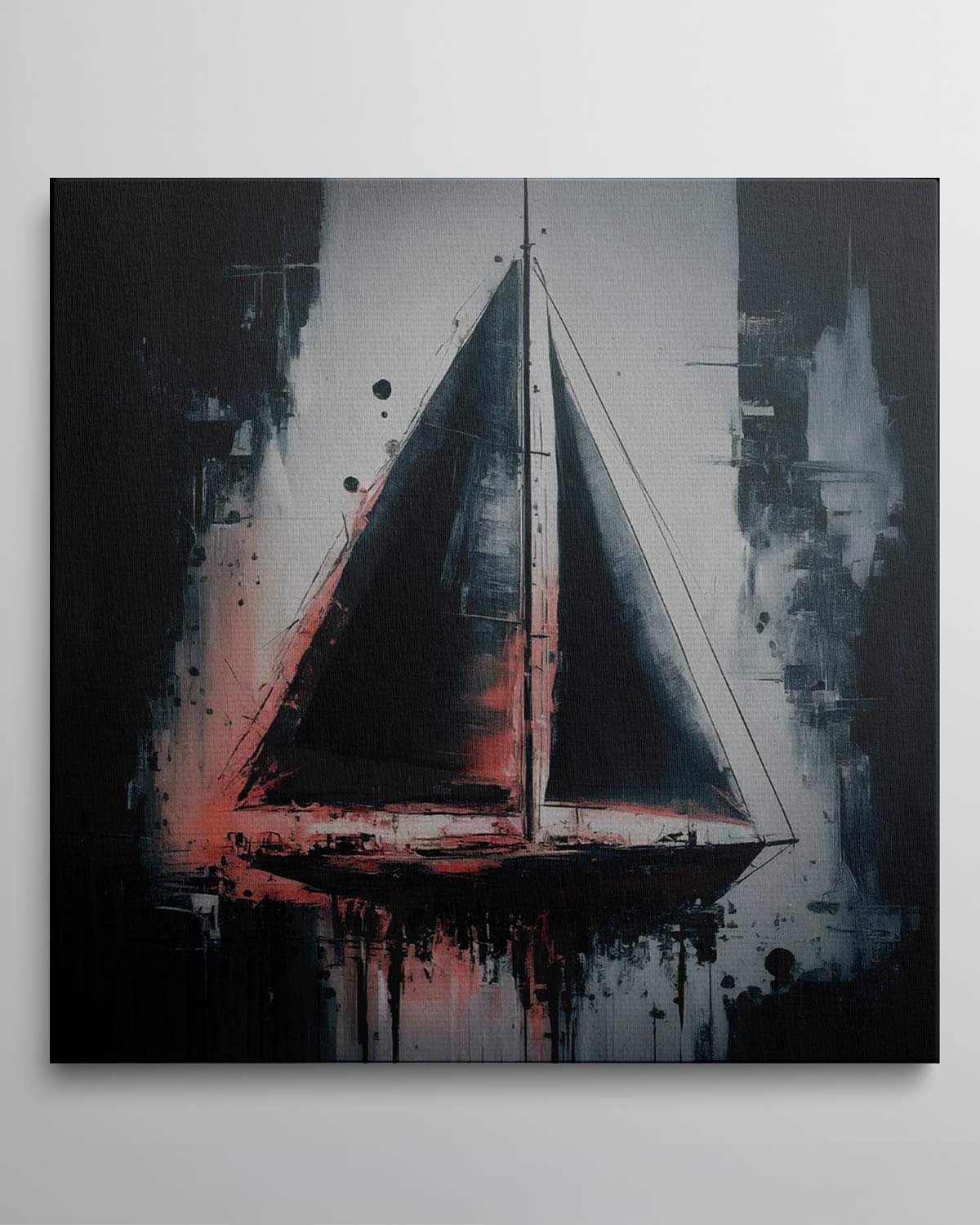 'UNTAMED VOYAGE' – 80x80 cm Fine-Art (Leinwanddruck) Fine-Art-Leinwanddruck 80x80 cm Artidomo True Color Print 80cm x 80cm