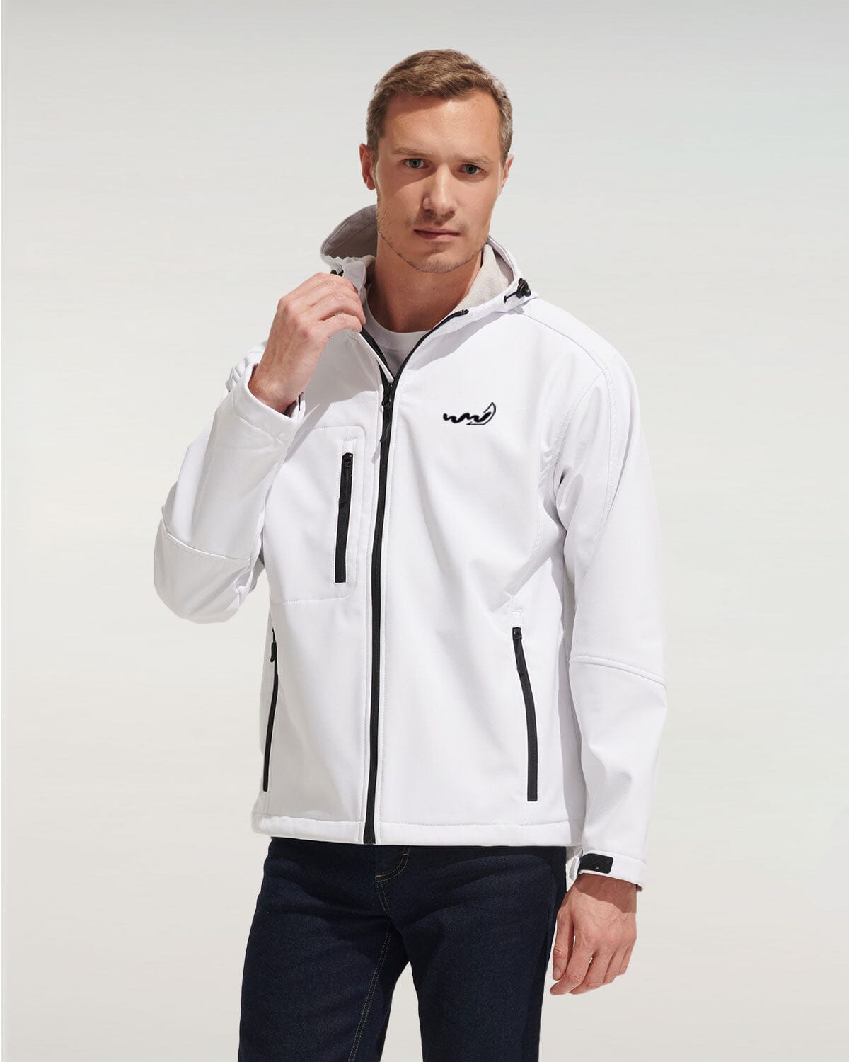 Wellenwind 2 | Softshell Herren Jacke EM-L848-Softshell_H | wellenwind.de white