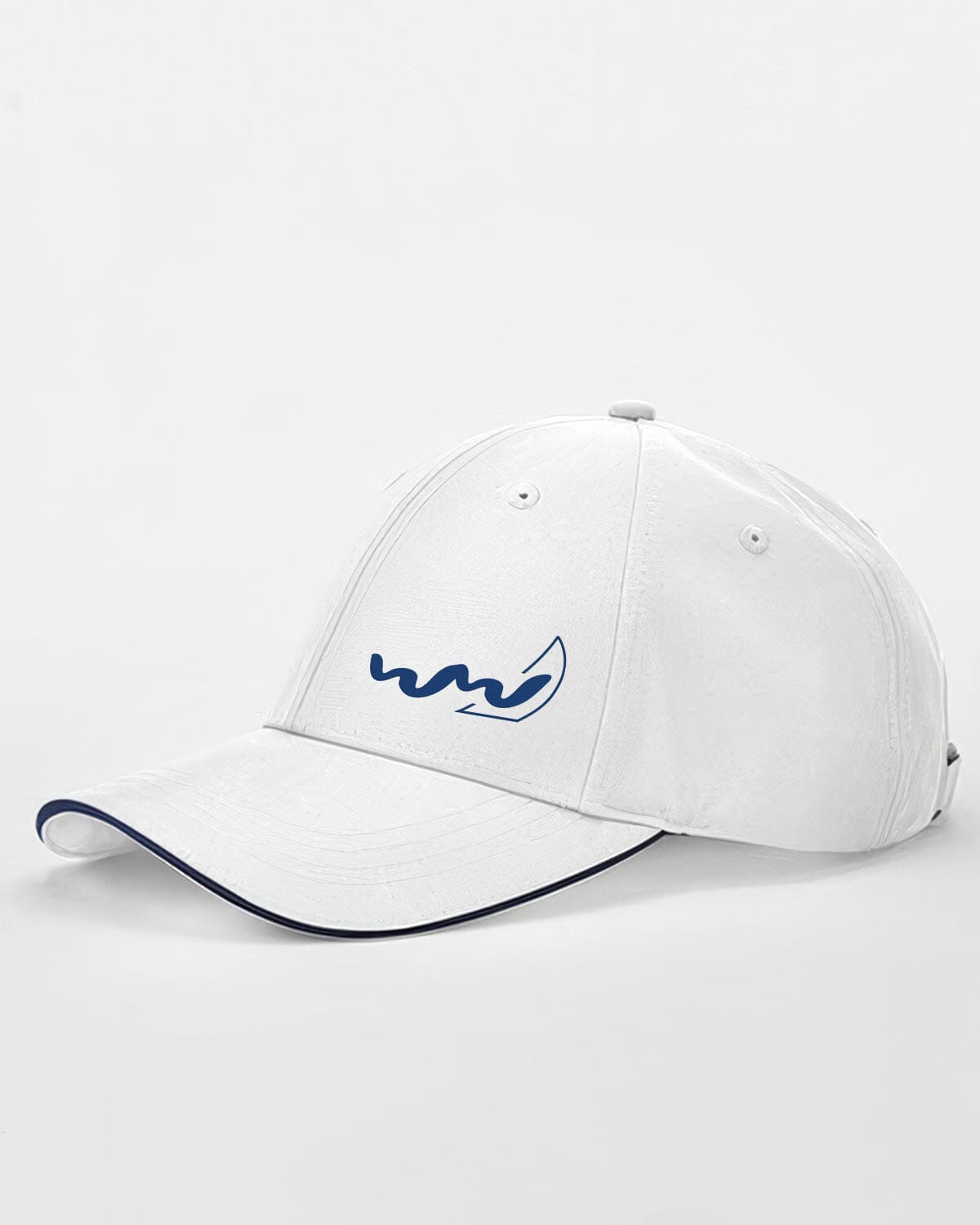 Wellenwind Cap | Stick Wellenwindlogo EM_CB195R_SandwichCap EM White