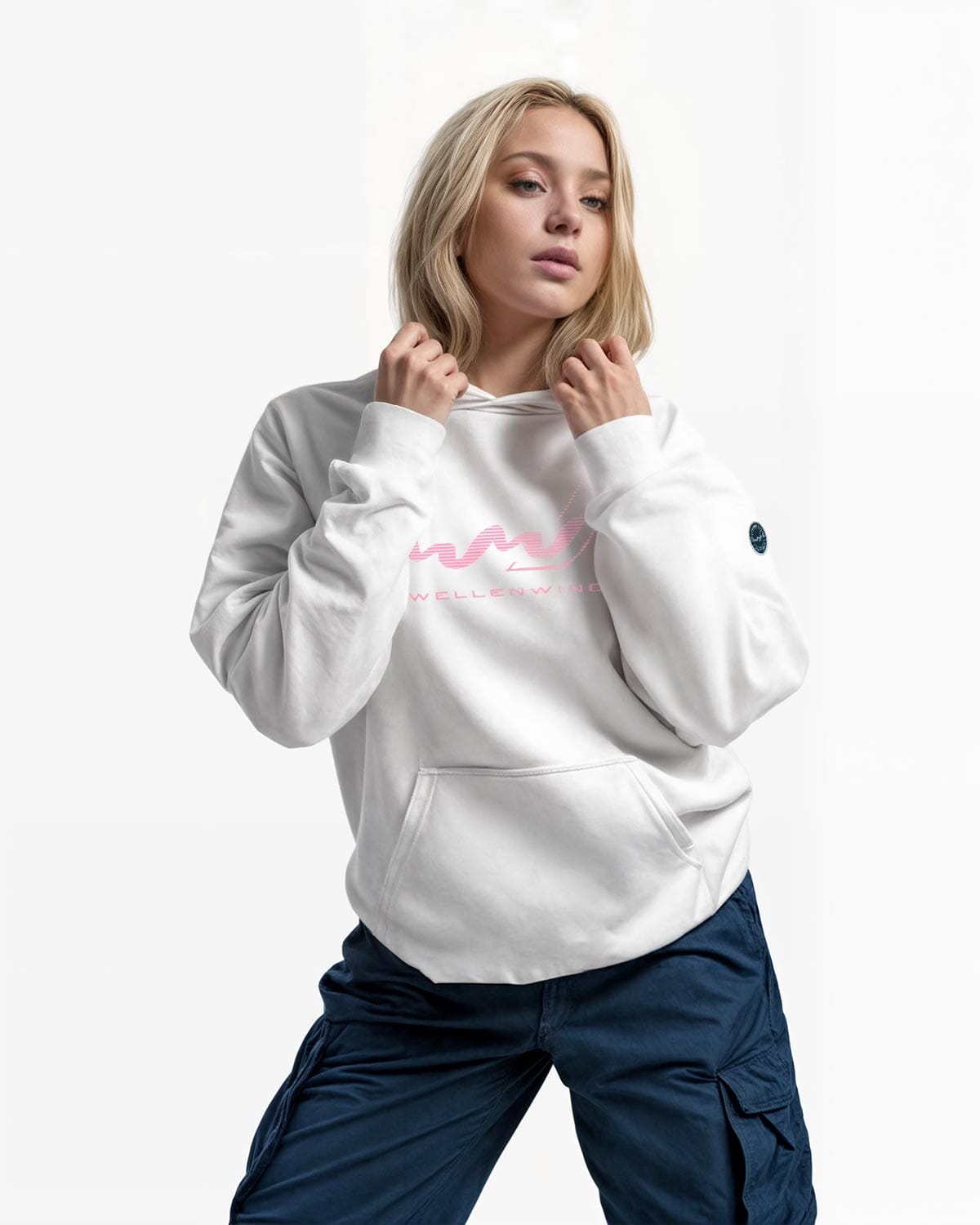Wellenwind | Style Hoodie EM_BY289 EM S White