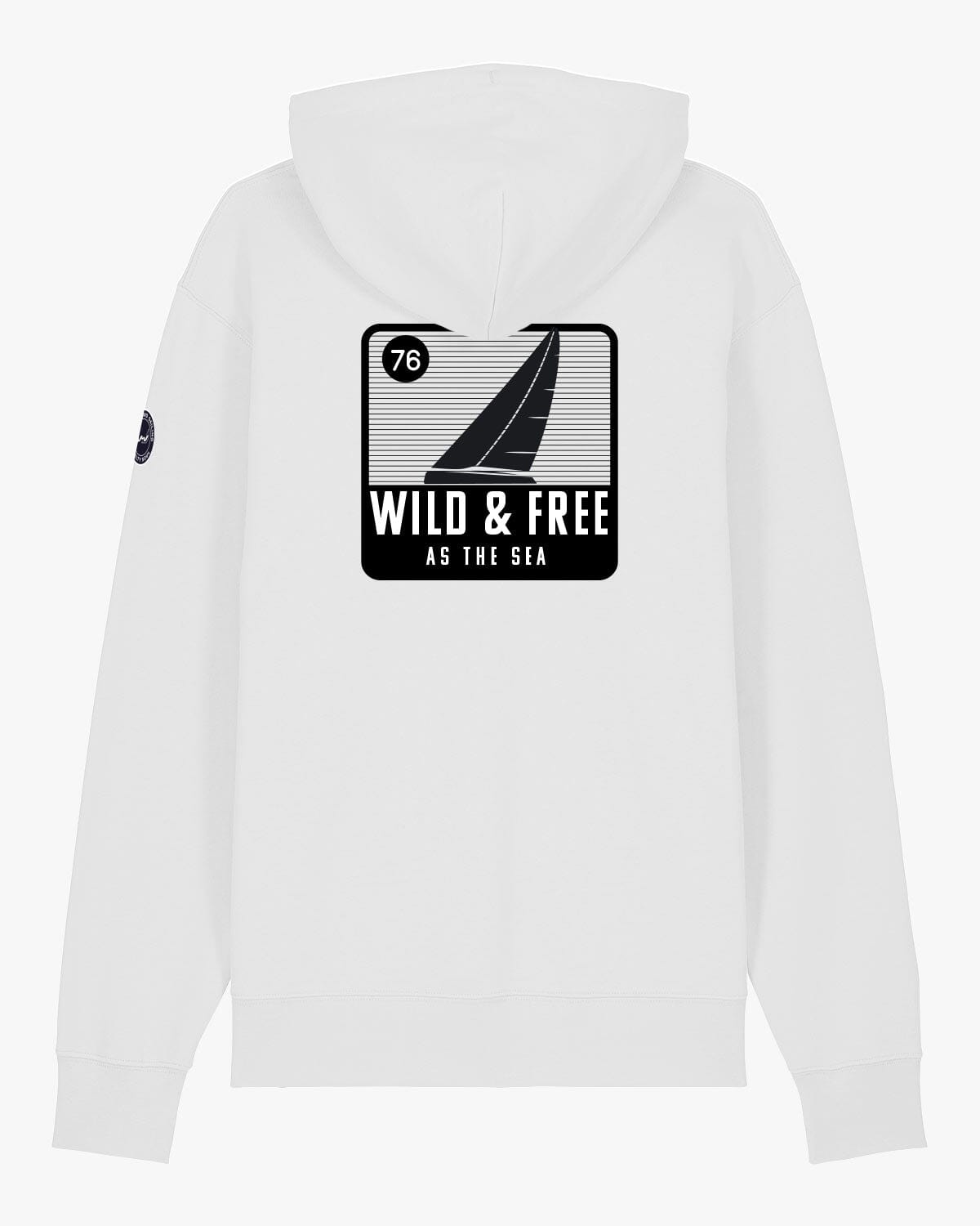 Wild & Free | Hoodie EM_STSU177_Cruiser2 Hoodie EM White XS