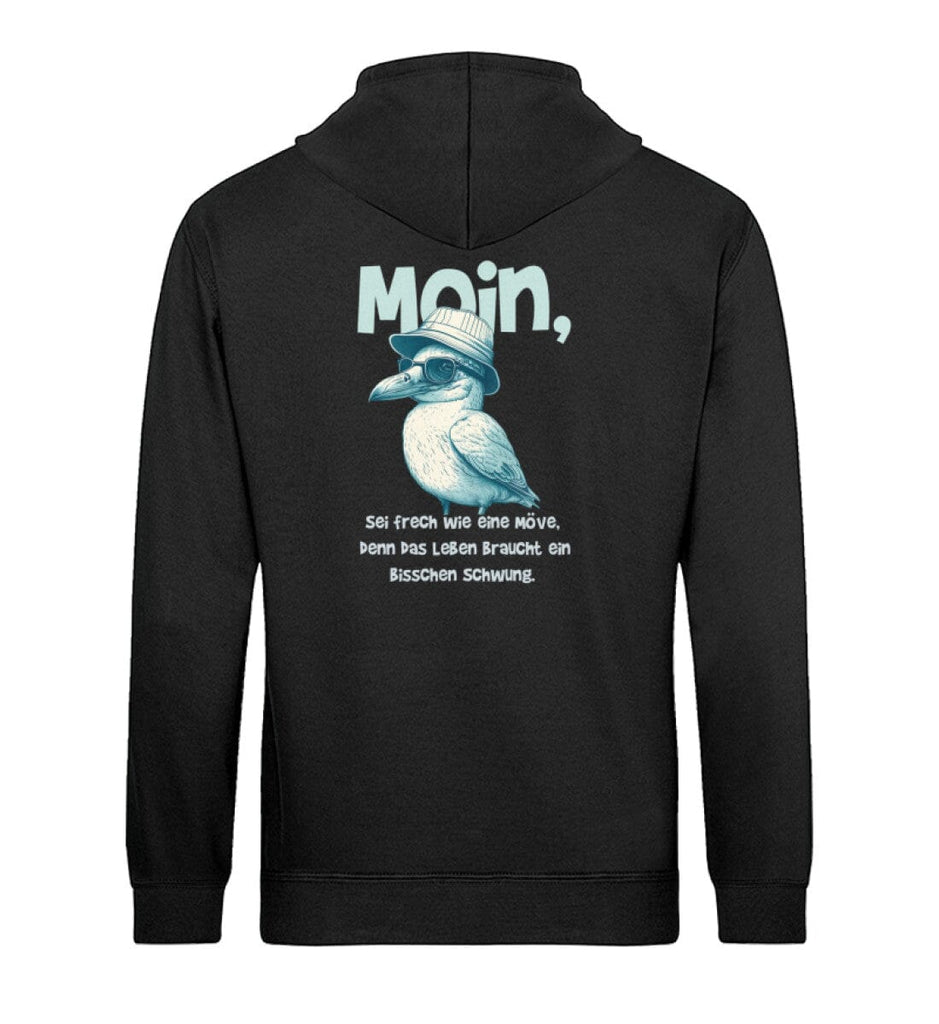 MOIN - Unisex Organic Hoodie Drummer Hoodie ST/ST Shirtee Black XS 