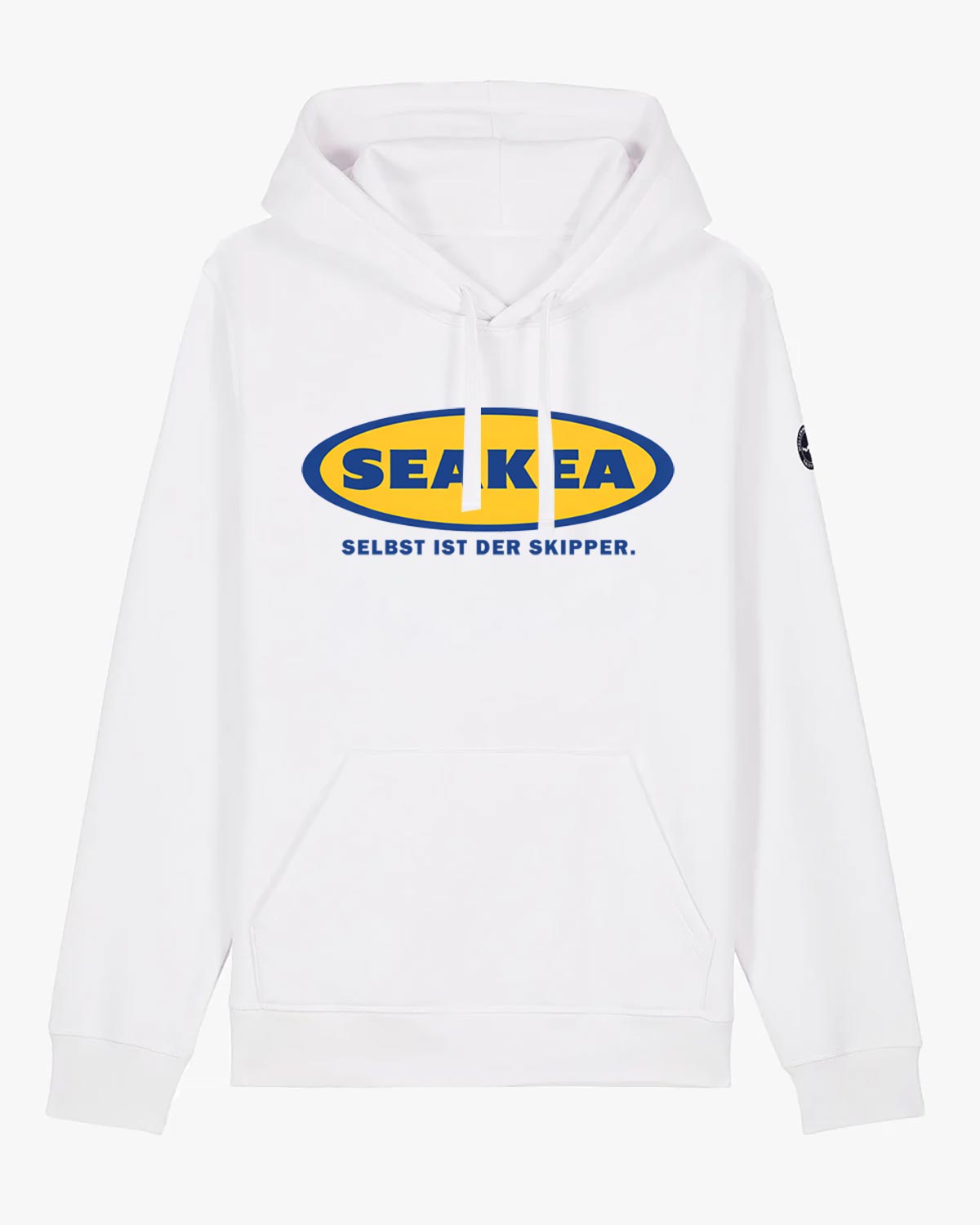 seakea hoodie white - wellenwind