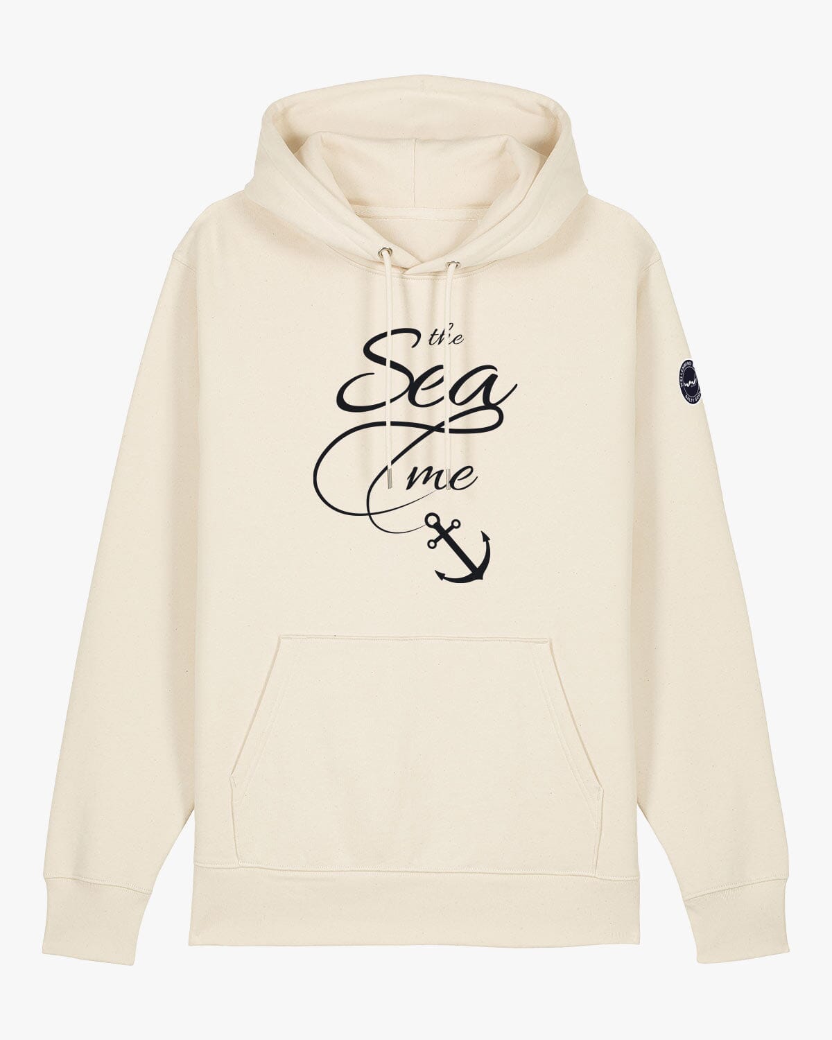 The Sea & Me ... | Weicher Unisex-Bio Hoodie | Perfekter Hoodie für den Segeltörn, kombiniert Komfort und Stil mit maritimem Touch.EM_STSU177_Cruiser2 Natural Raw XS 