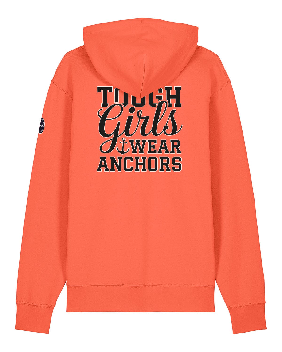 Tough Girls ... | Weicher Unisex-Bio Hoodie | Perfekter Hoodie für den Segeltörn, kombiniert Komfort und Stil mit maritimem Touch.EM_STSU177_Cruiser2  Fiesta XS 