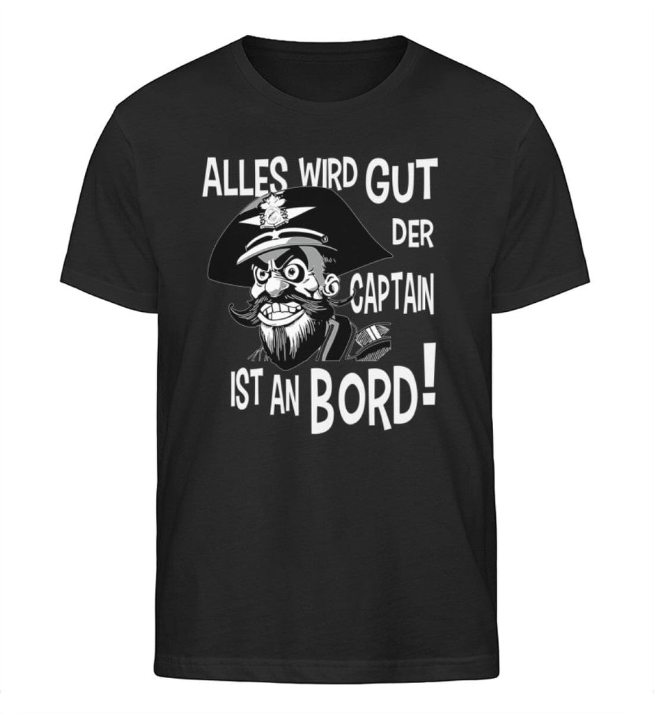 ALLES WIRD GUT... - Herren Organic Shirt Rocker T-Shirt ST/ST Shirtee Black S 