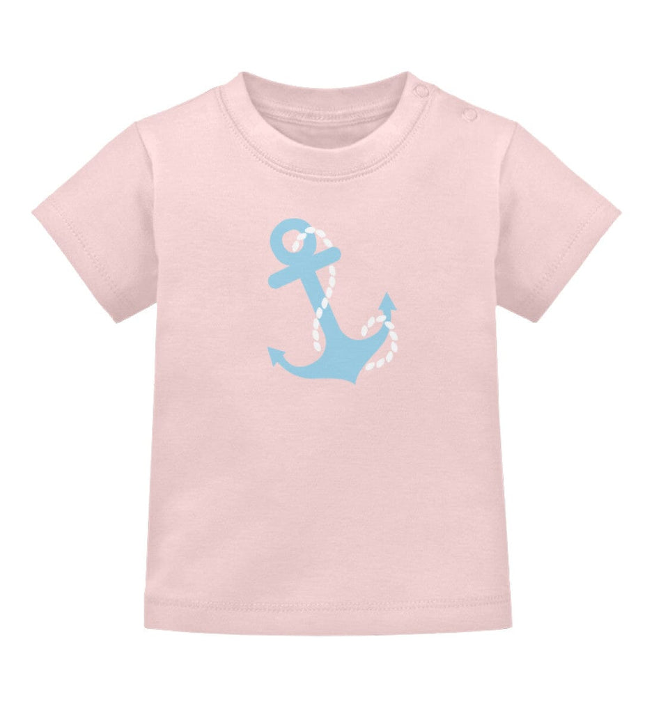 ANCHOR - Baby T-Shirt Baby T-Shirt Shirtee Powder Pink 3-6 Monate 