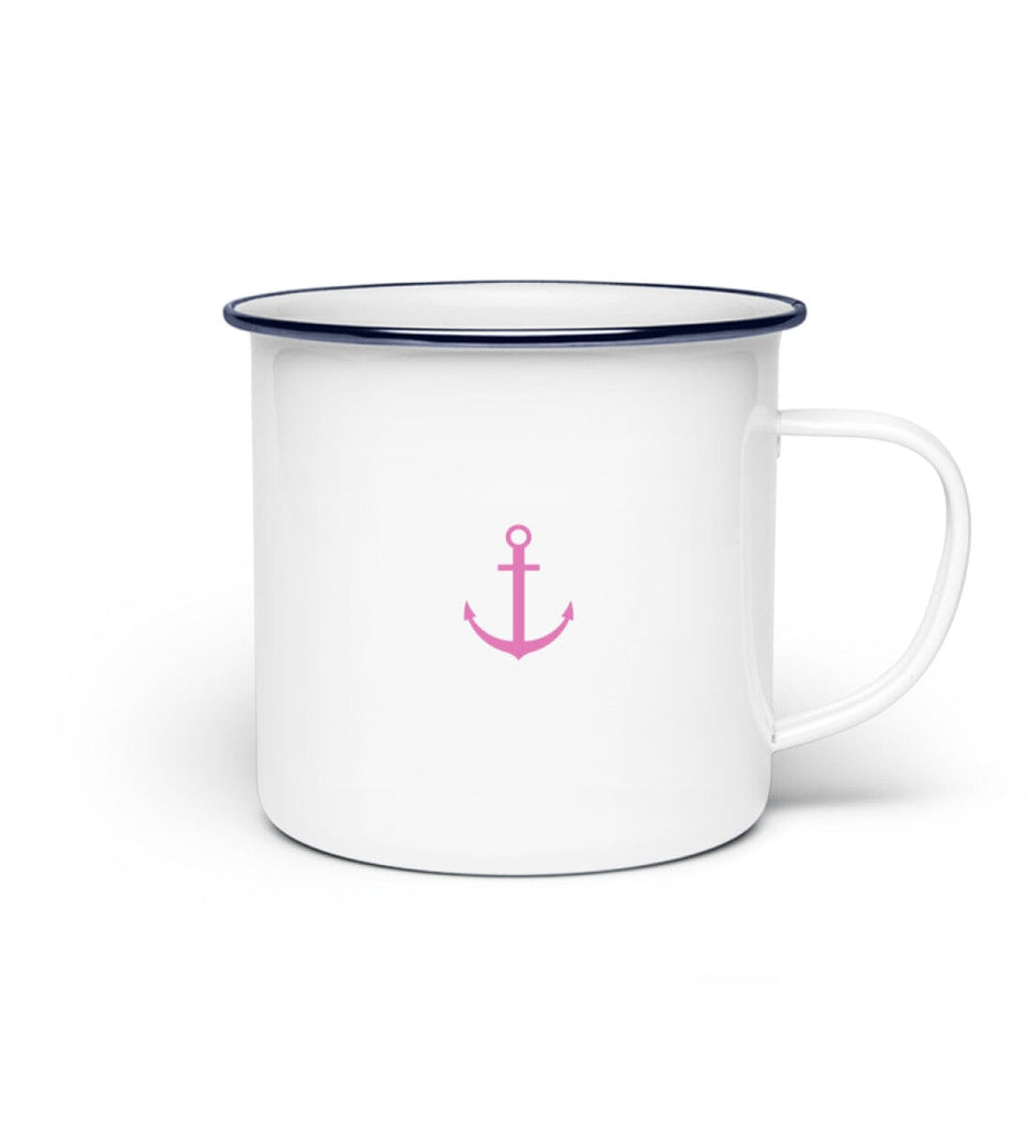 ANCHOR - Emaille Tasse Emaille Tasse Shirtee 