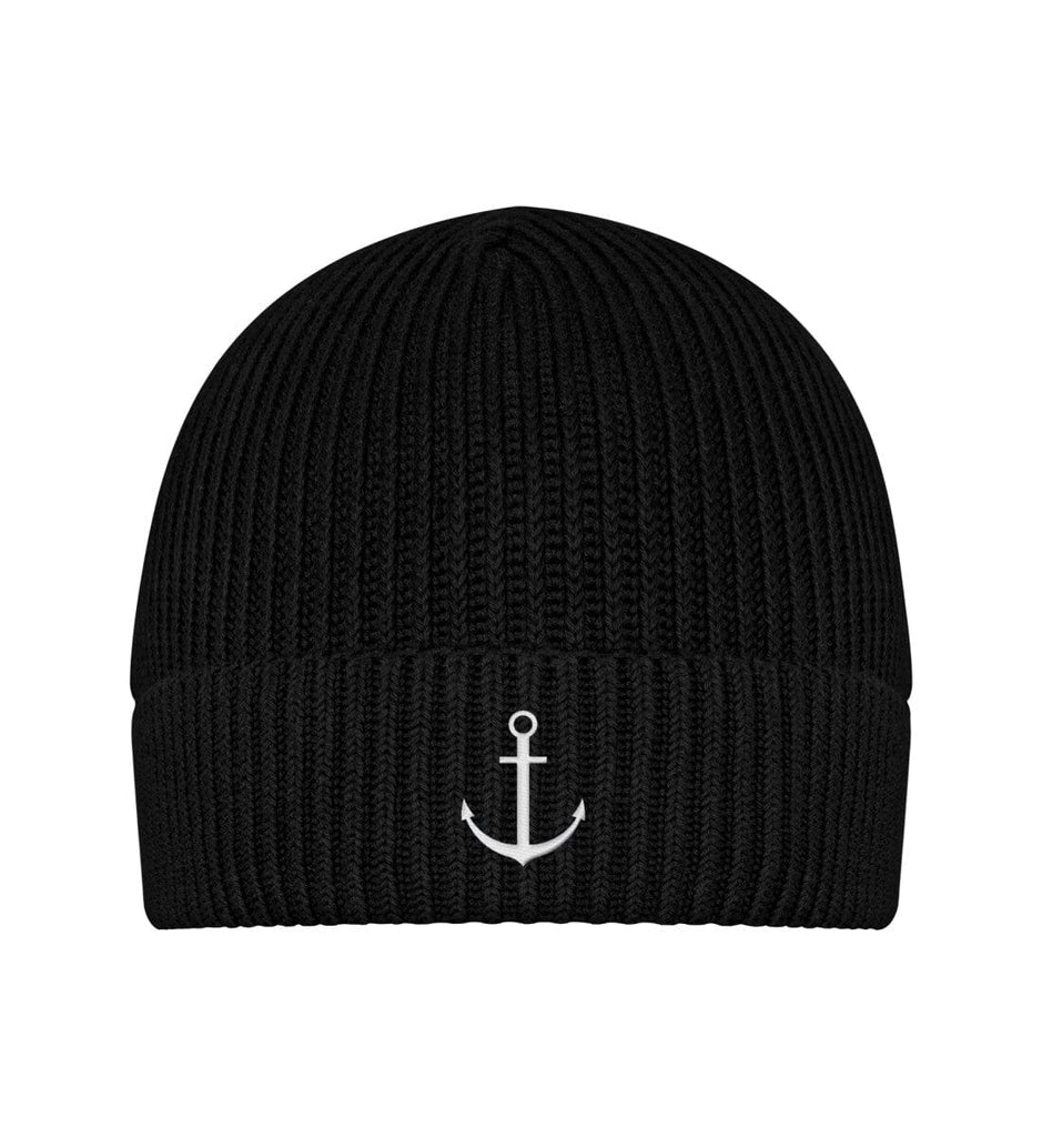 ANCHOR - Organic Fischermütze Fischermütze ST/ST mit Stick Shirtee Black Einheitsgröße 