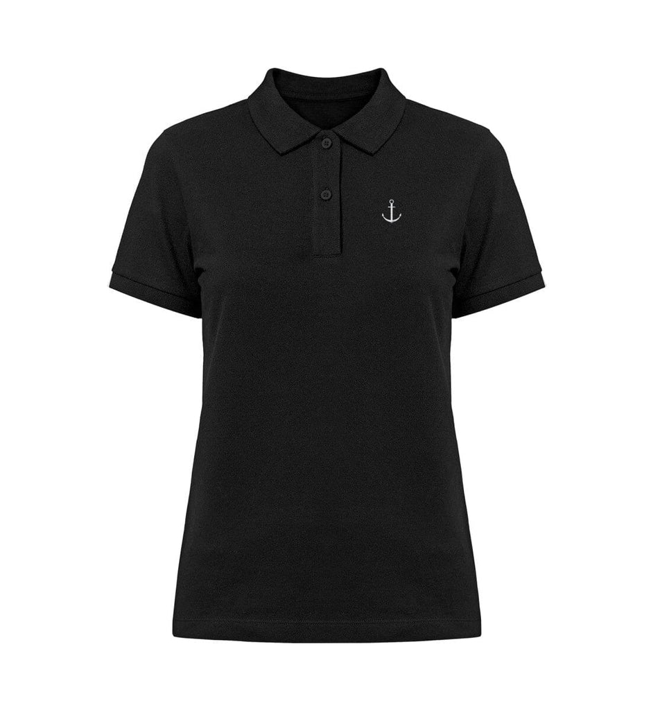 ANCHOR - Organic Polo-Shirt mit Stick Stella Elliser Polo-Shirt ST/ST mit Stick Shirtee Black XS 