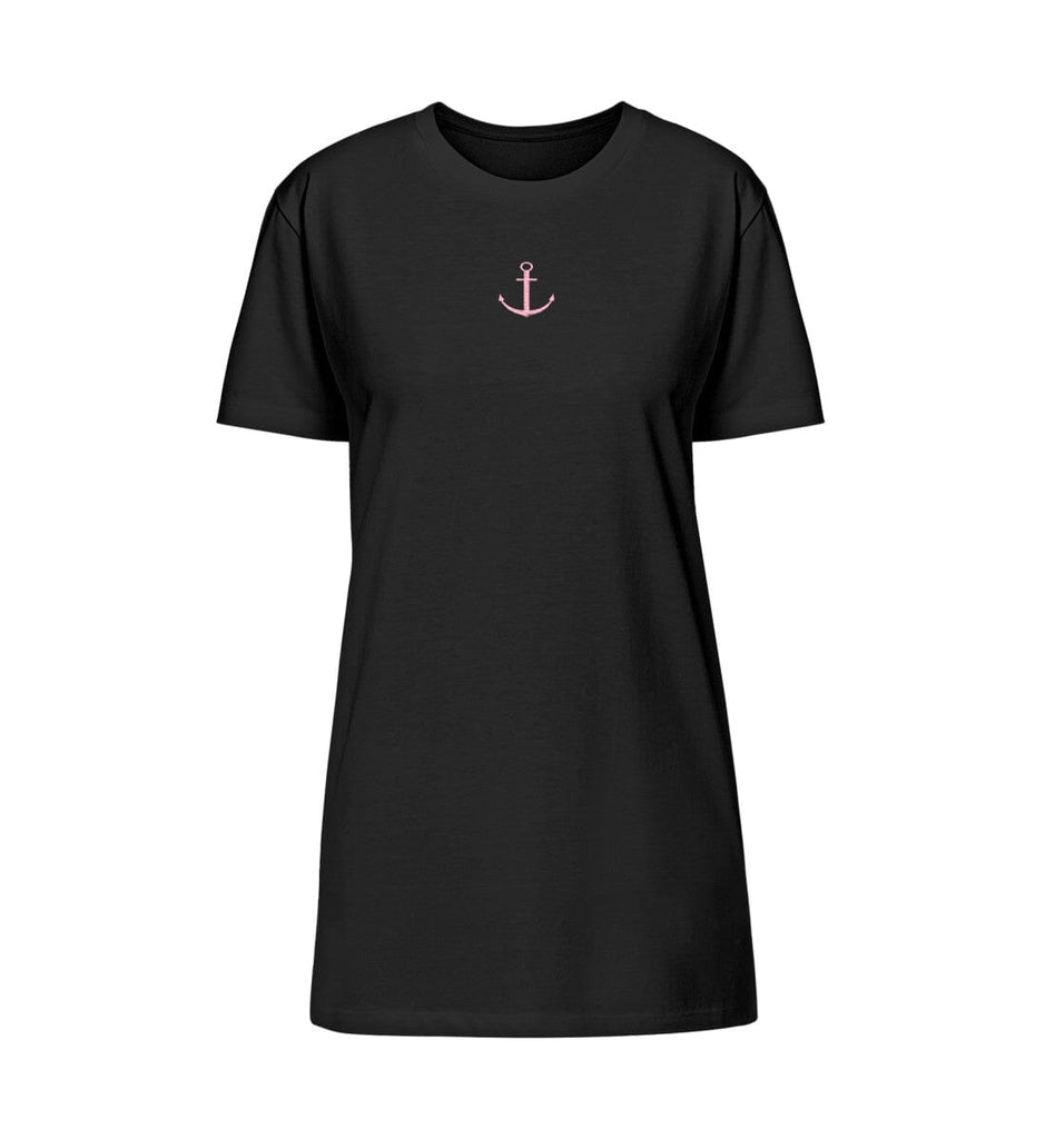 ANCHOR - Organic T-Shirt Kleid mit Stick Stella Spinner T-Shirt Kleid ST/ST mit Stick Shirtee Black XS 